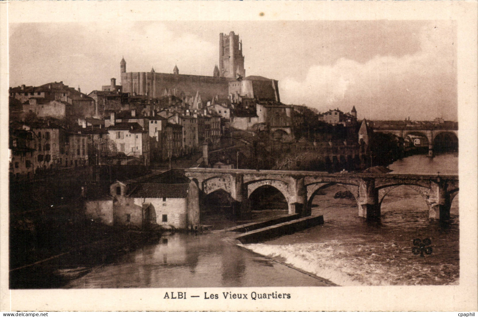 CPA Albi Les vieux quartiers