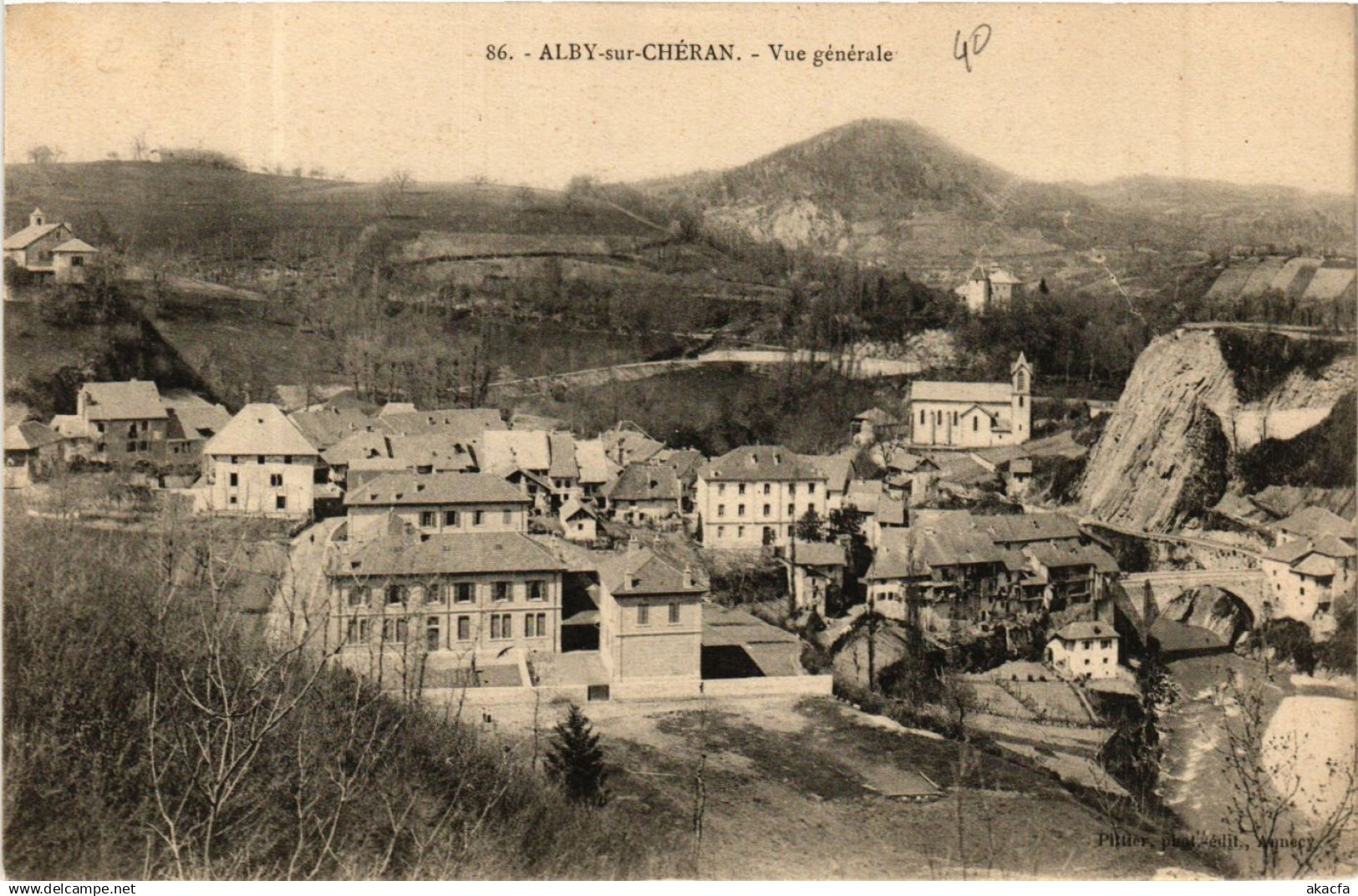CPA Alby-sur-Chéran - Vue générale (651791)