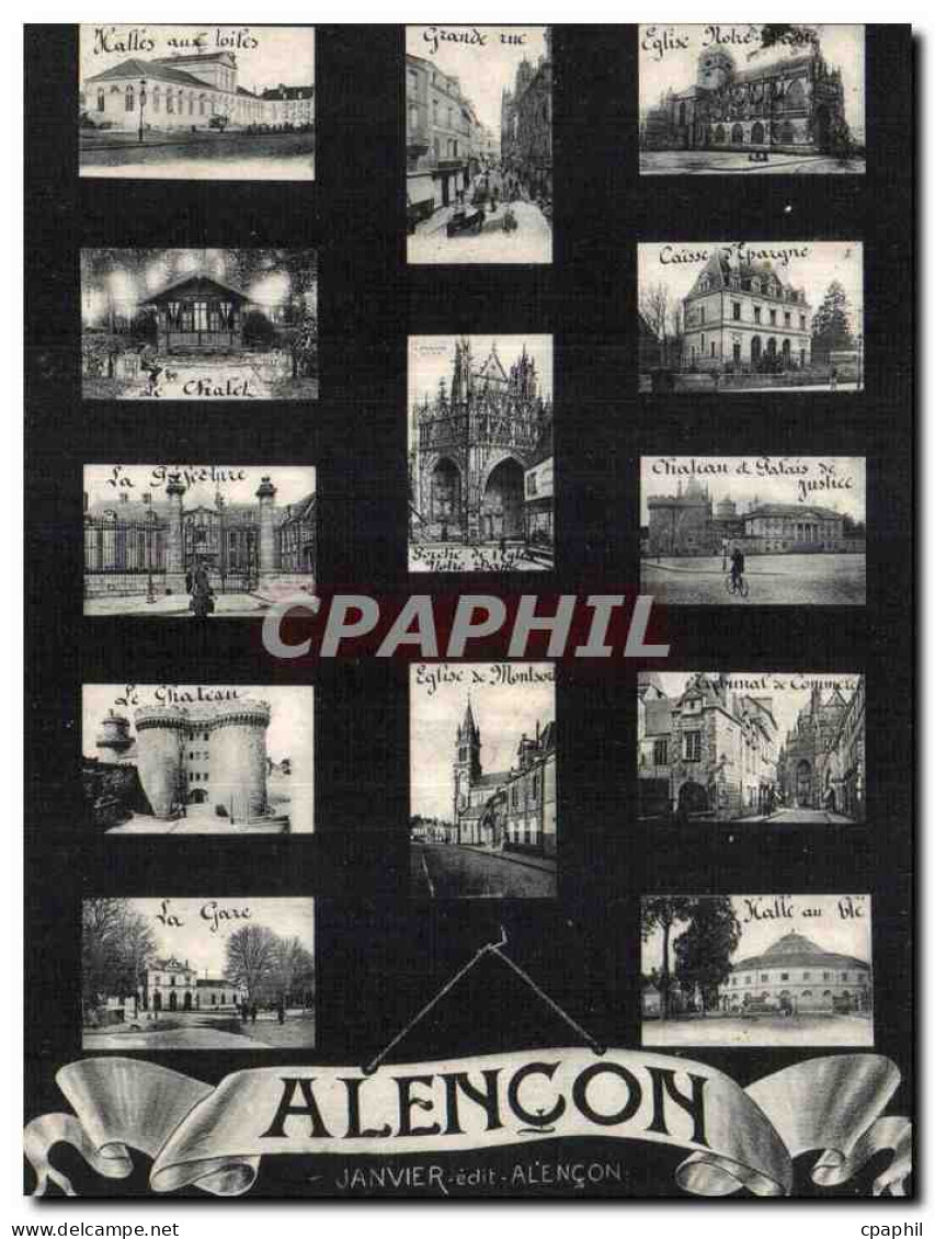 CPA Alencon Janvier edit Alencon