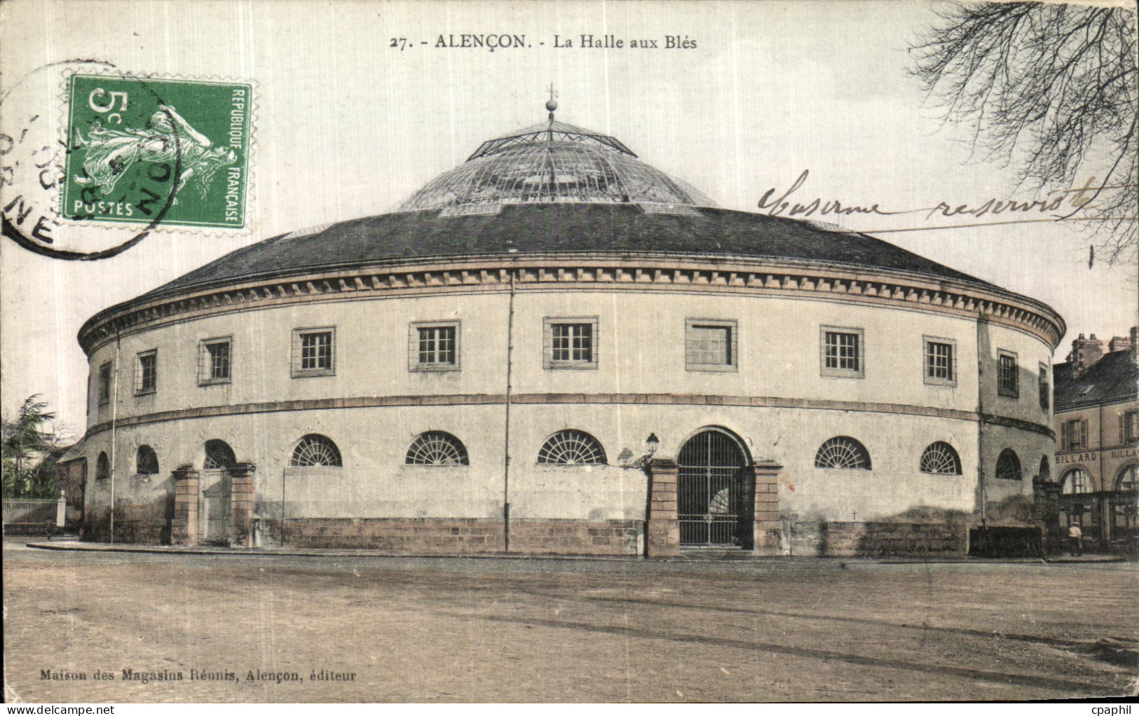 CPA Alencon La halle aux Bles
