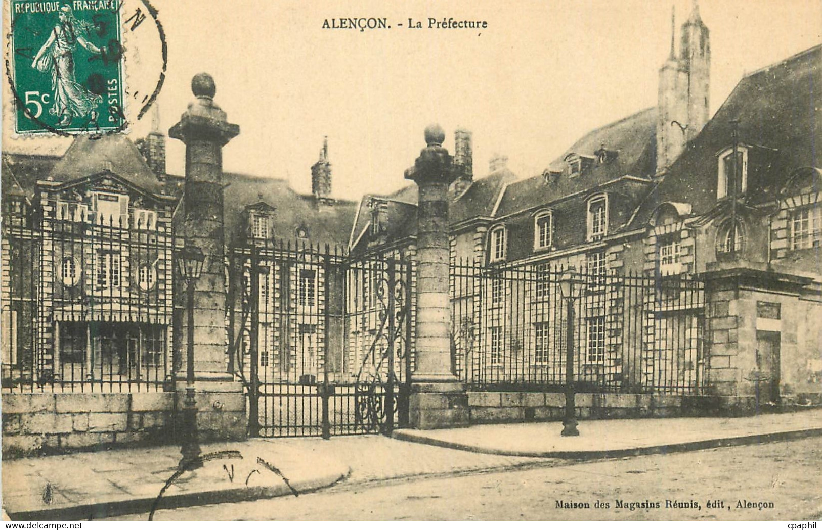 CPA Alencon La Prefecture