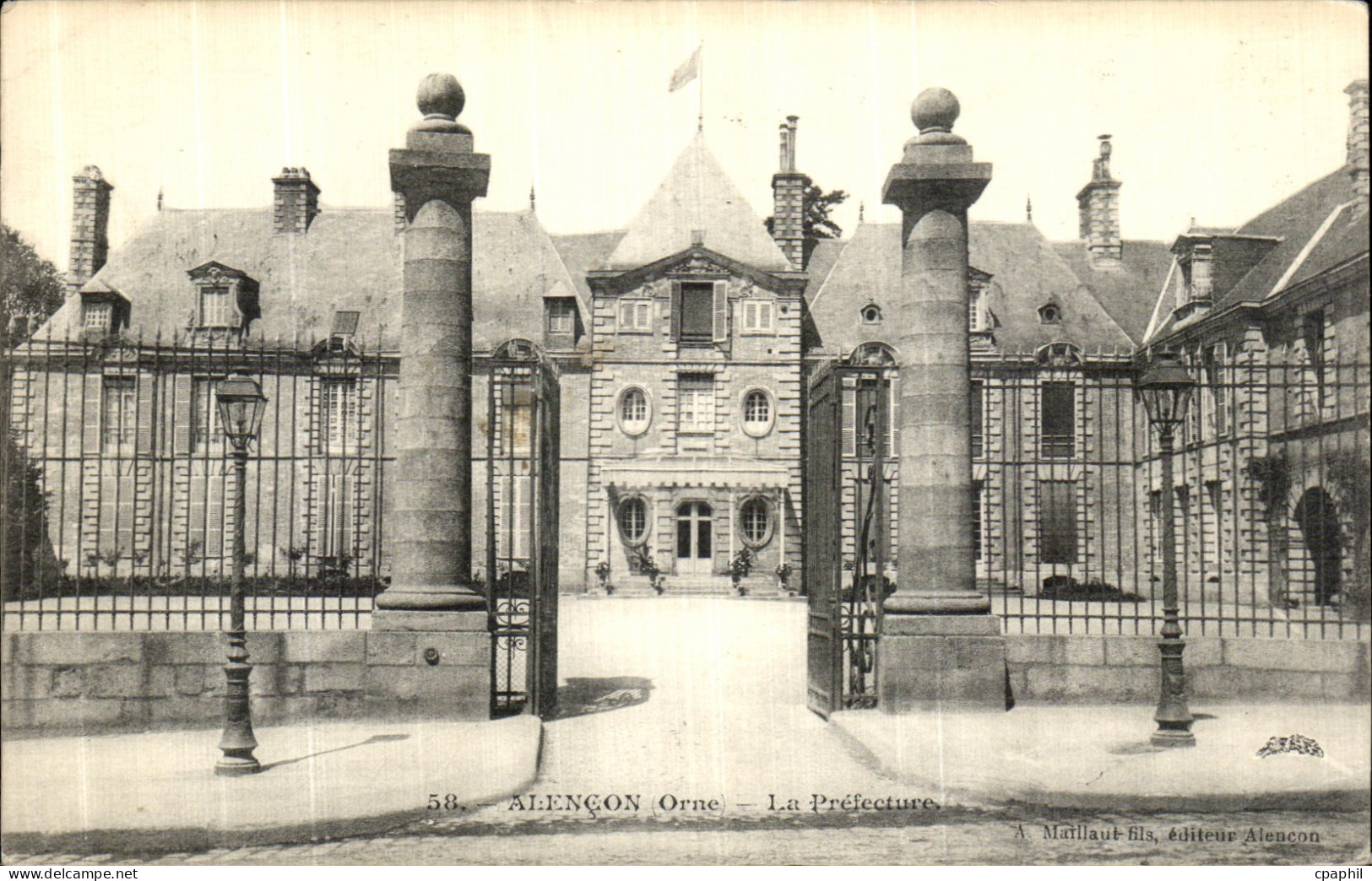 CPA Alencon La Prefecture