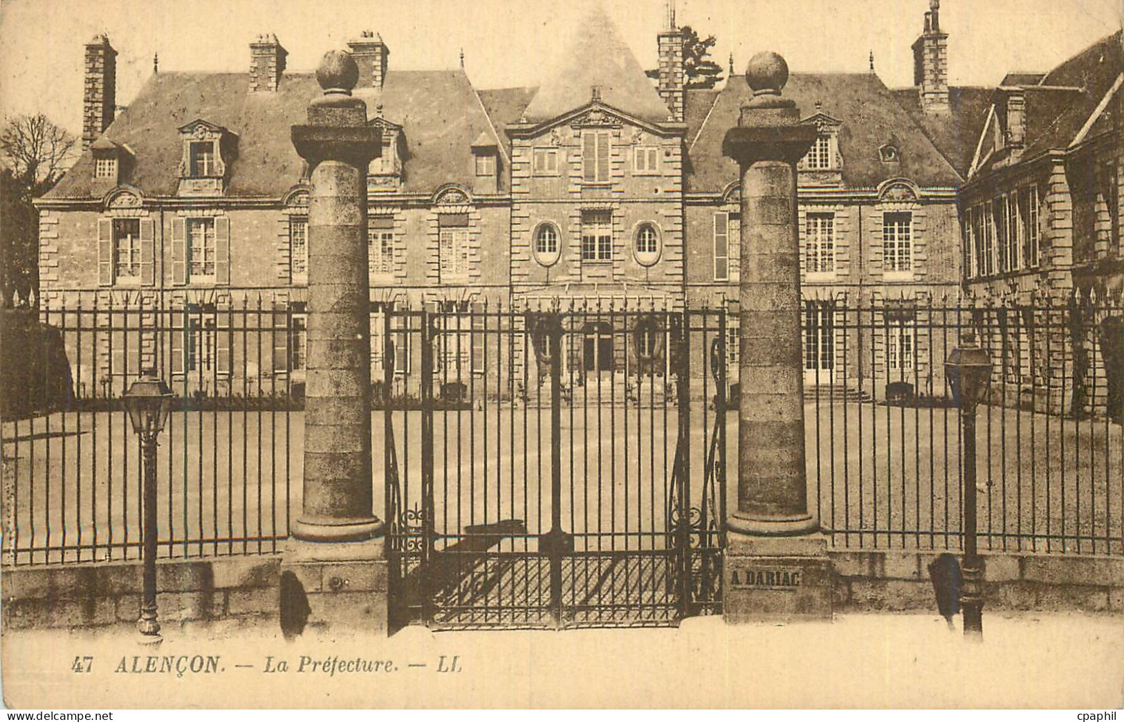 CPA Alencon La Prefecture
