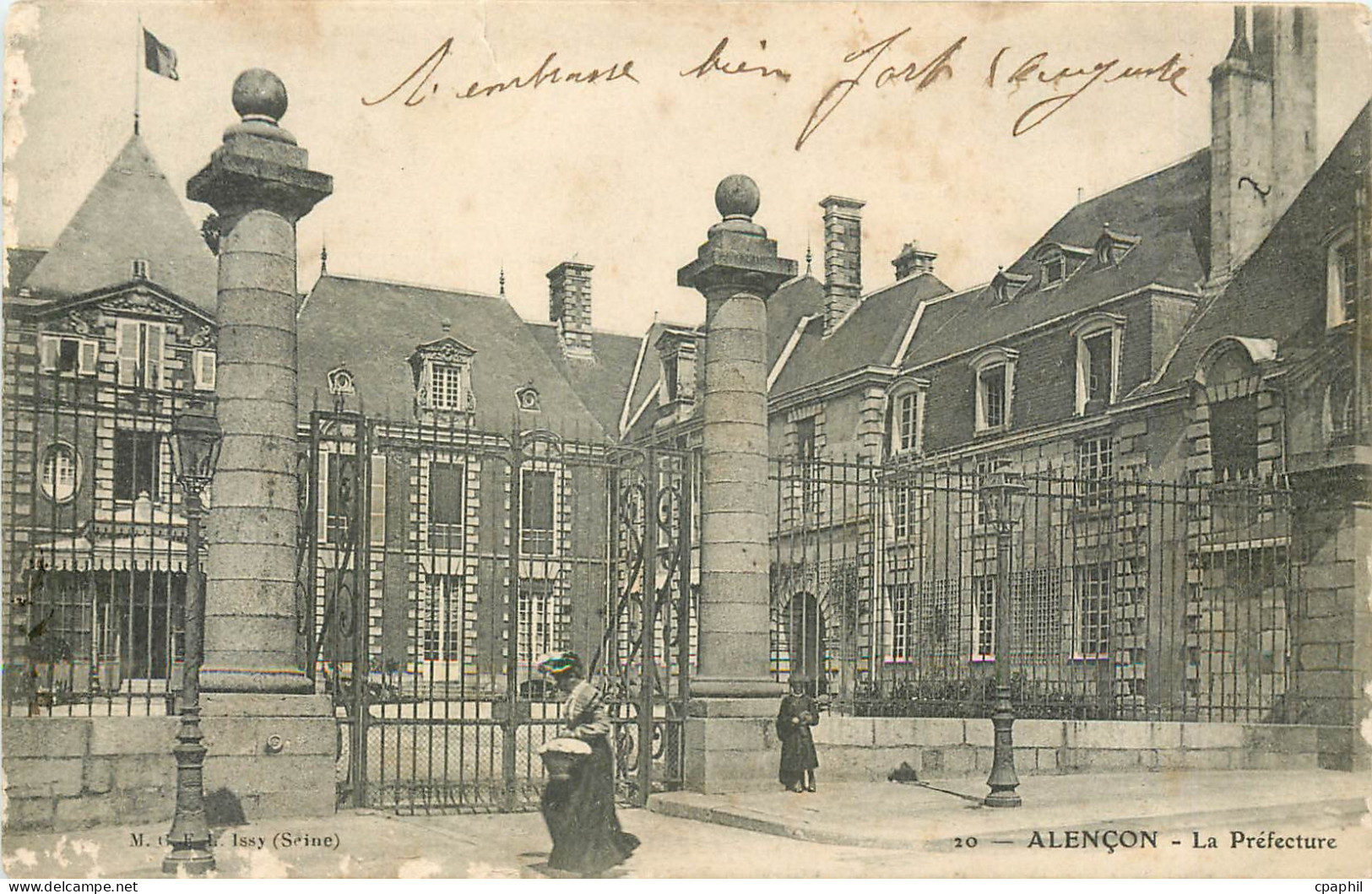 CPA Alencon La Prefecture