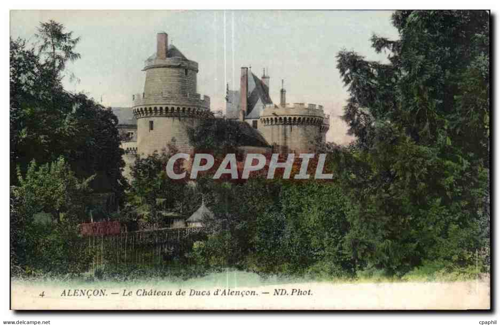 CPA Alencon Le Chateau de Ducs D Alencon