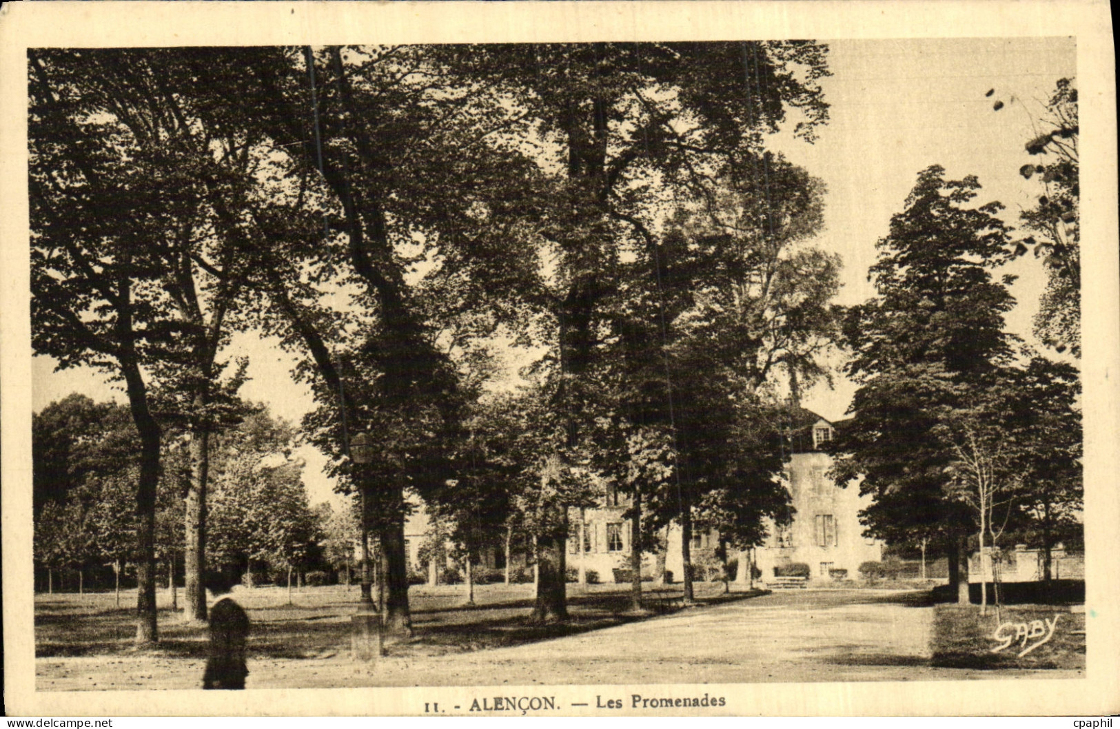 CPA Alencon Les Promenades
