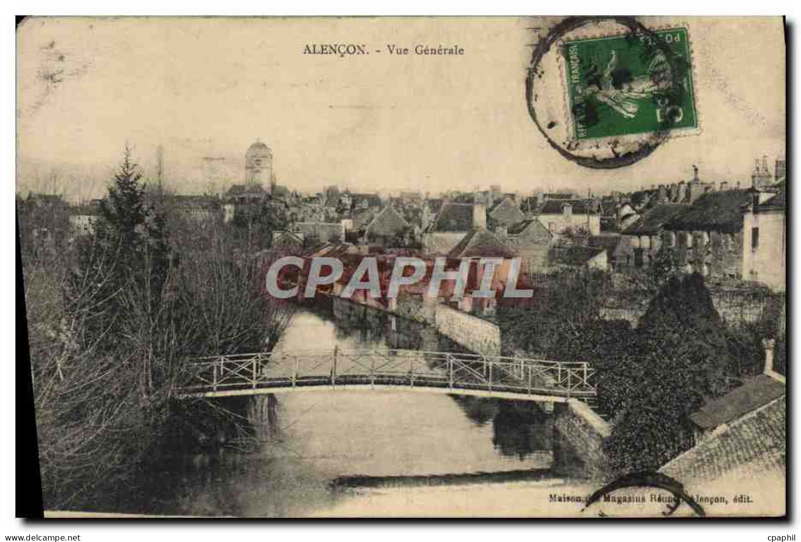 CPA Alencon Vue Generale