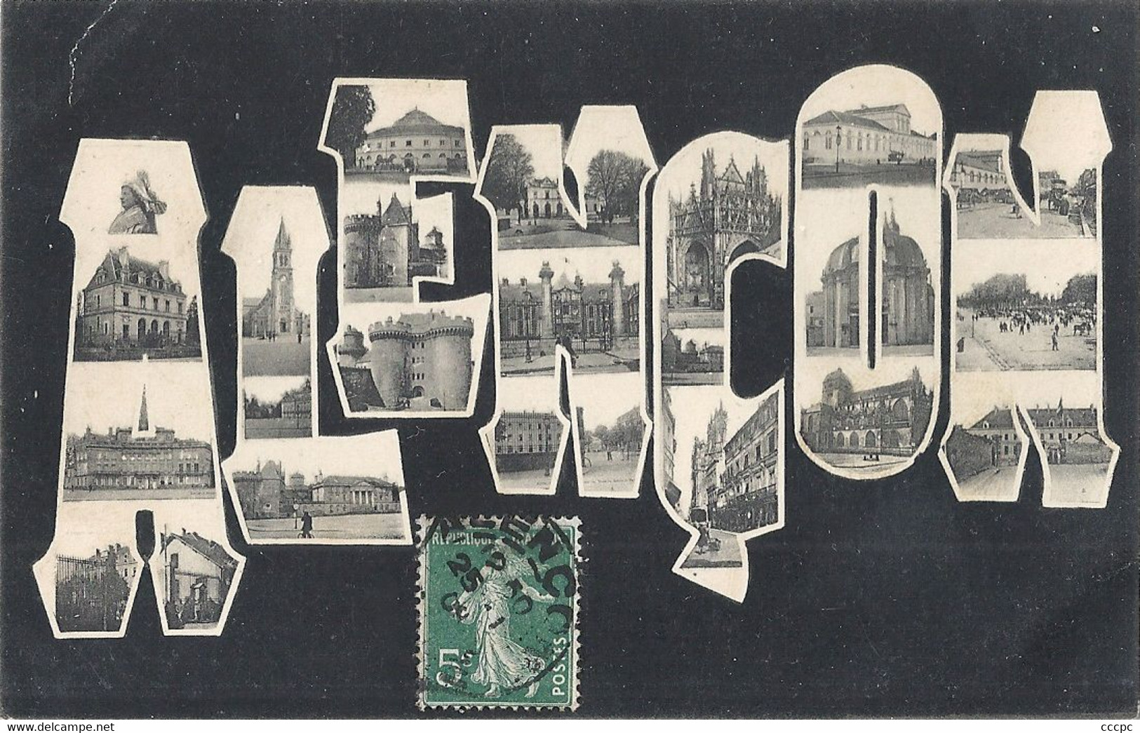 CPA Alençon vues multiples