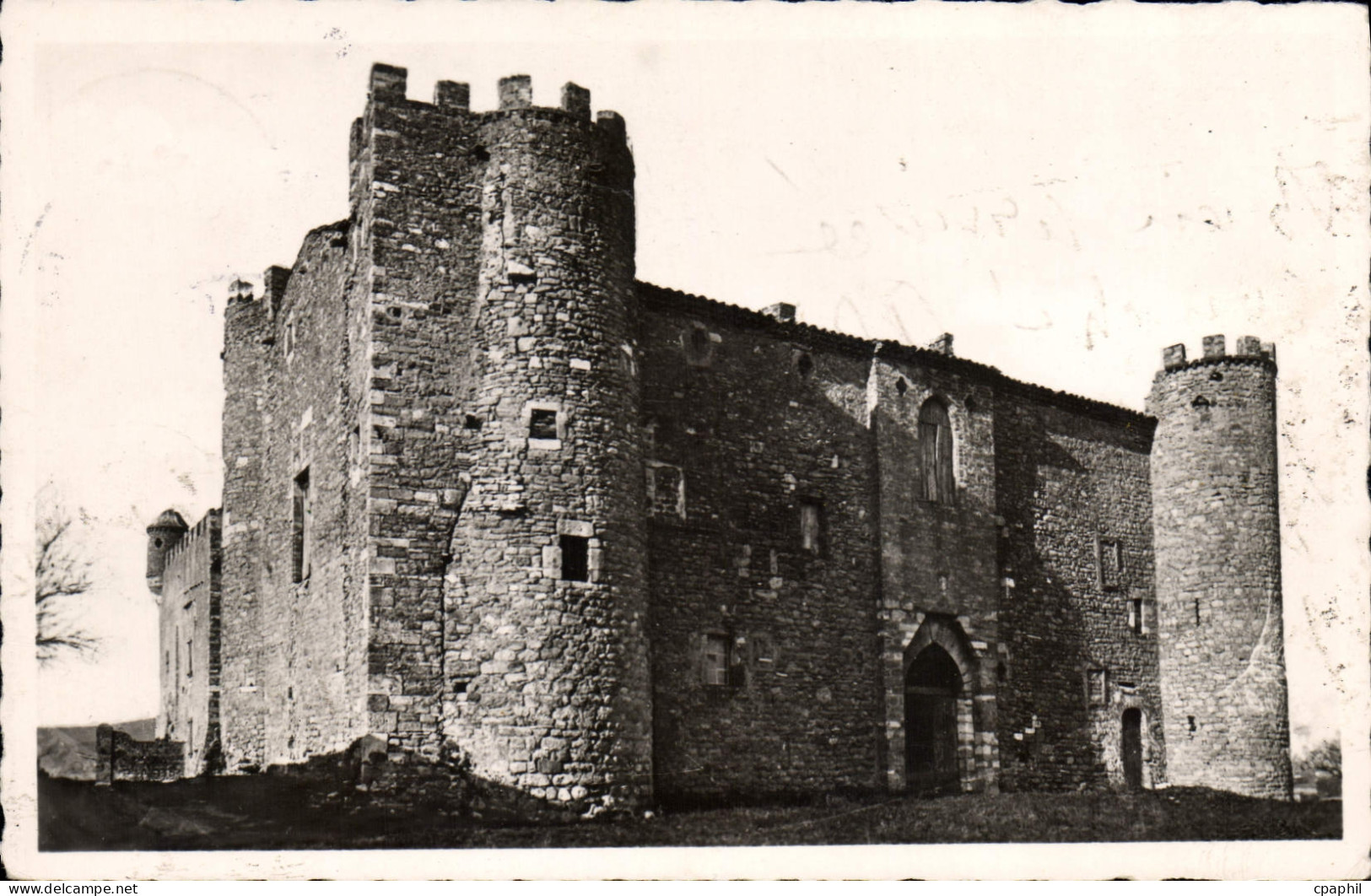 CPA Ales Chateau De Montmoirac A Saint Christol