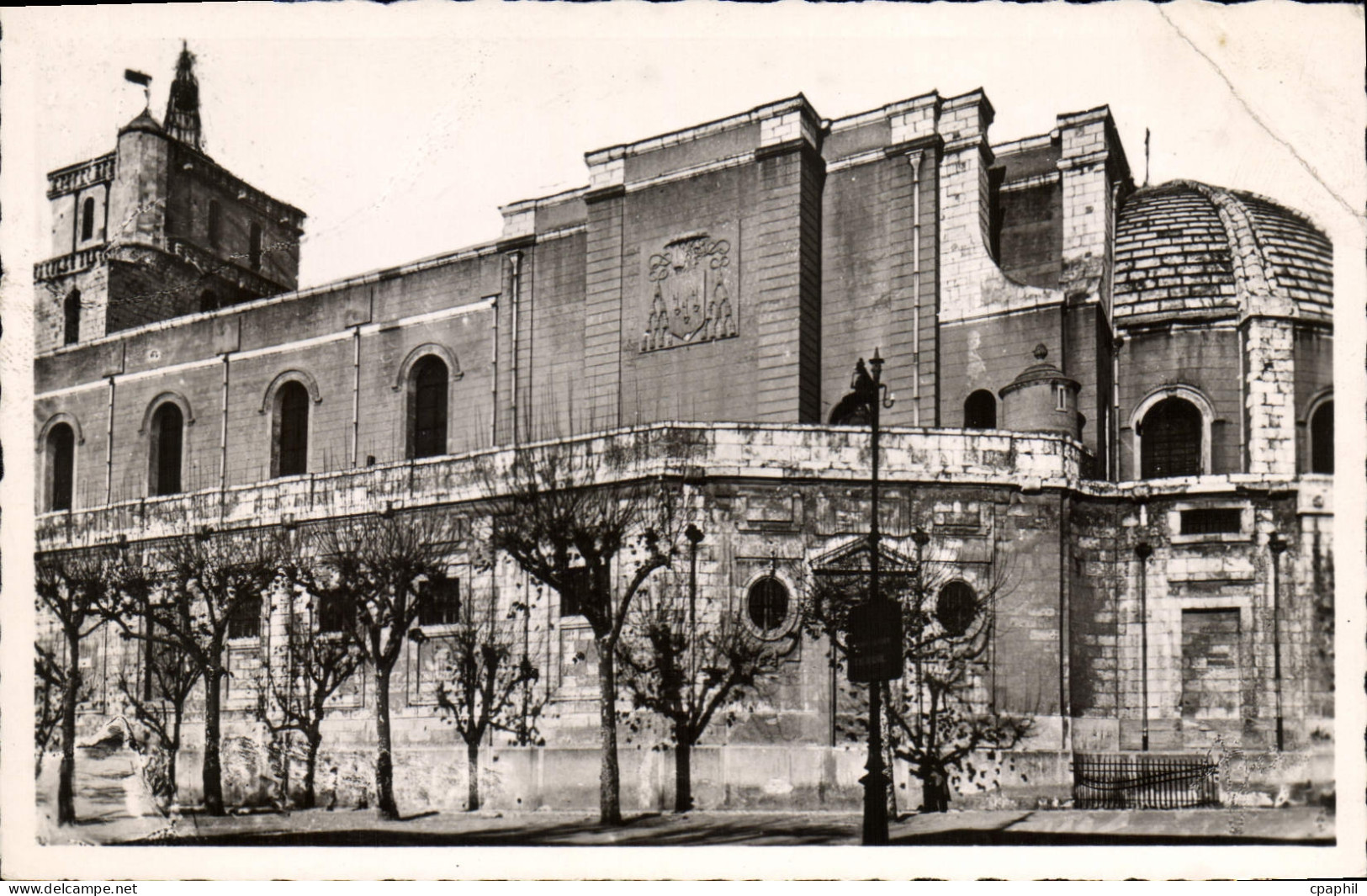 CPA Ales La Cathedrale
