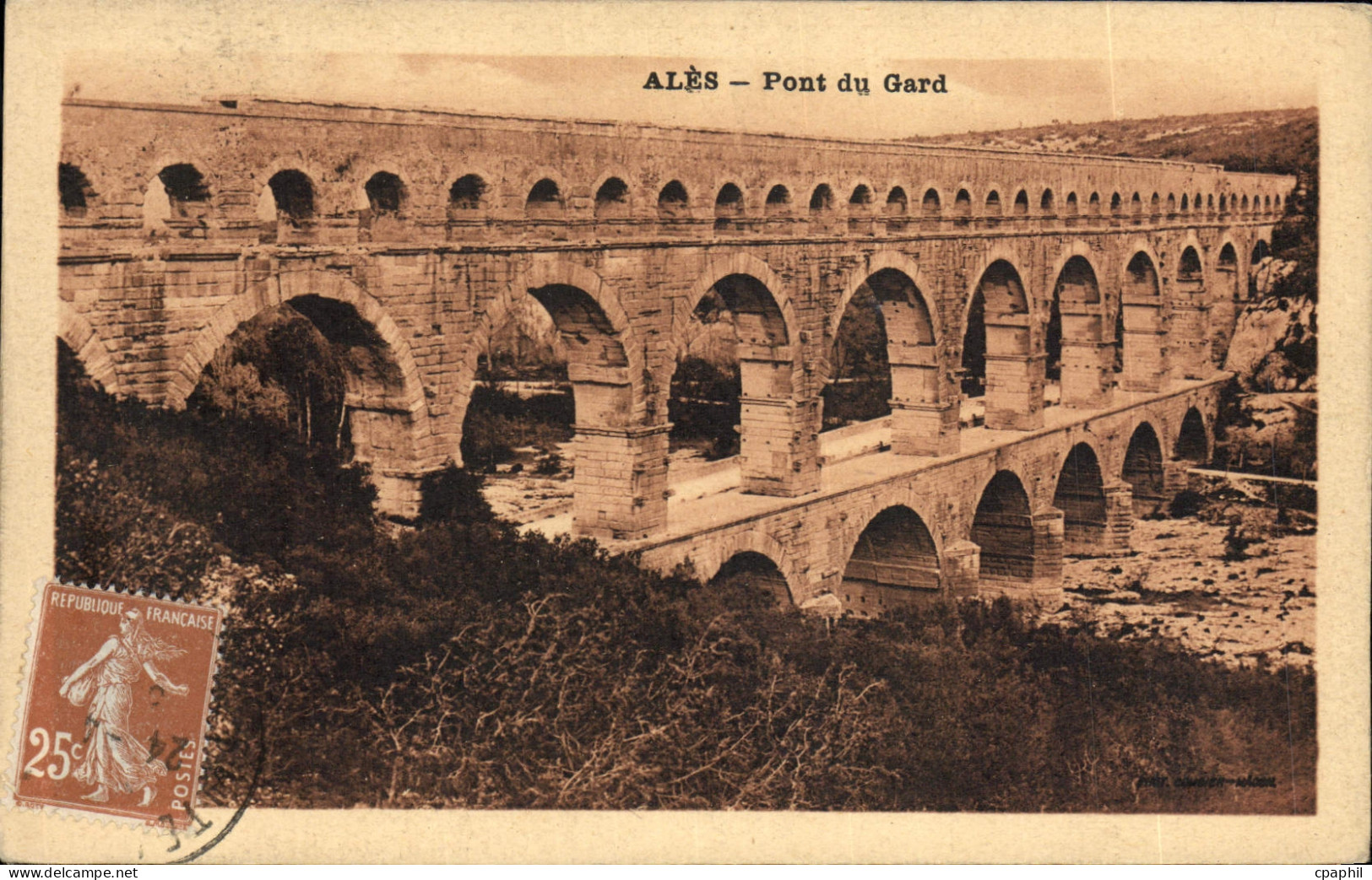 CPA Ales Pont Du Gard