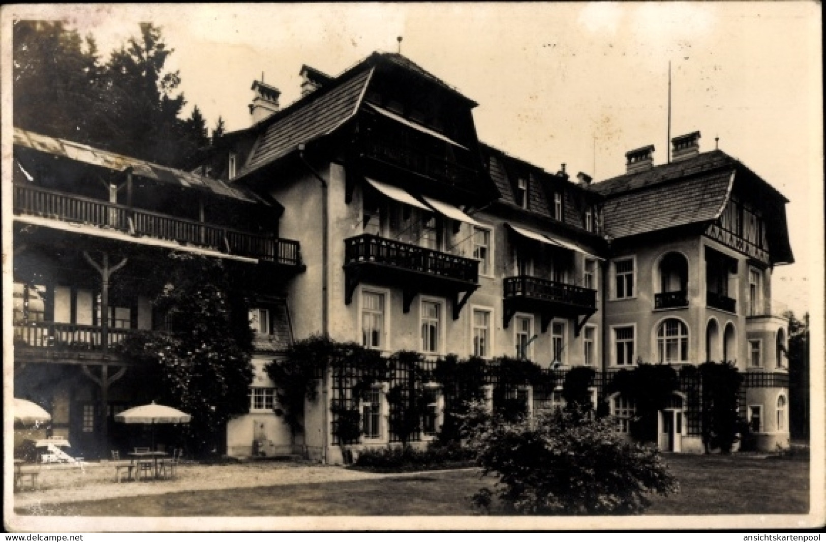 CPA Alfenz Steiermark, Ferienheim der Wirtschaftsgruppe Einzelhandel