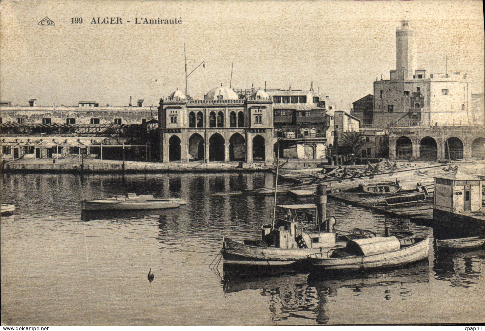 CPA ALGER amirauté