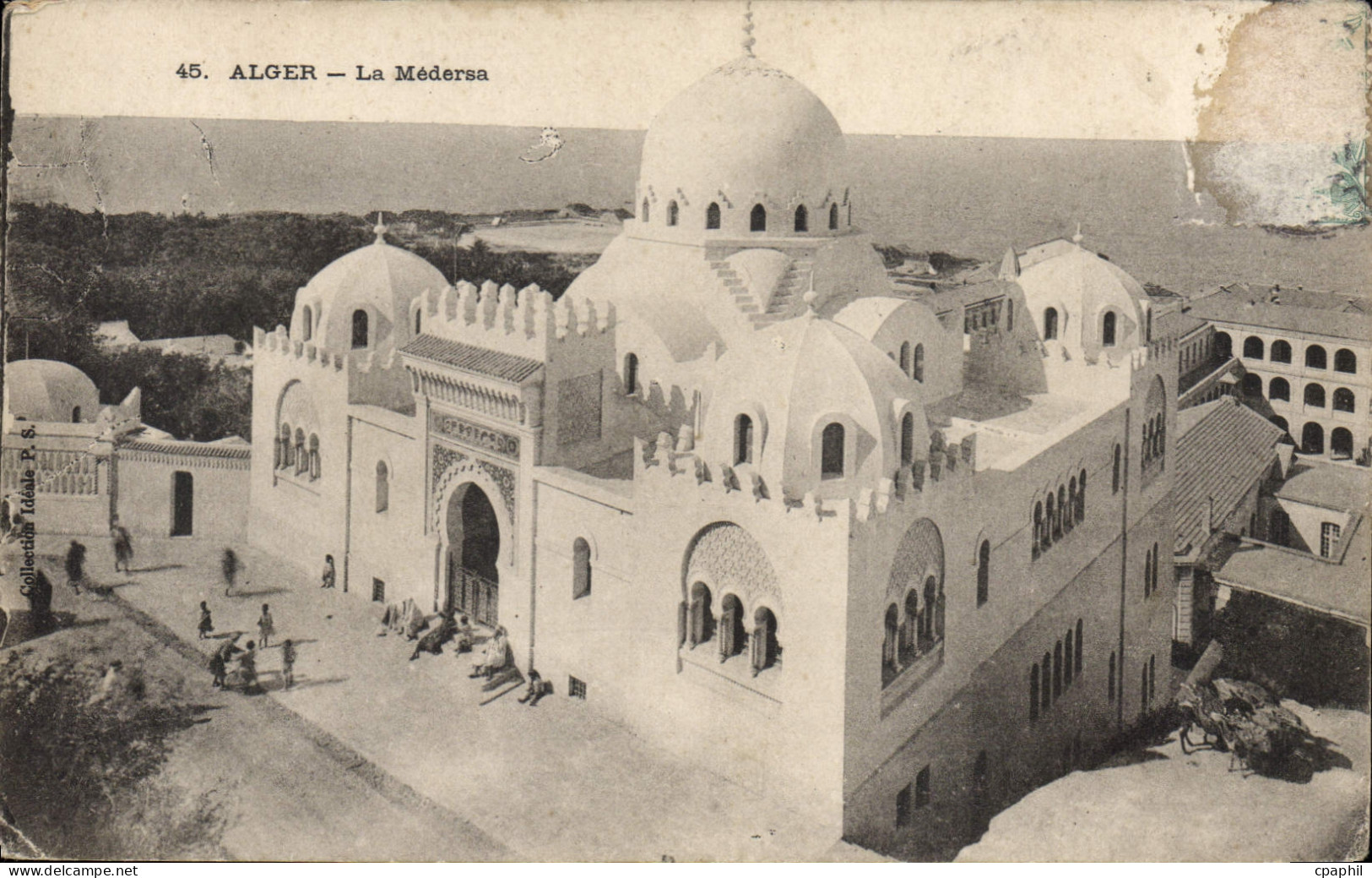 CPA ALGER la Médersa