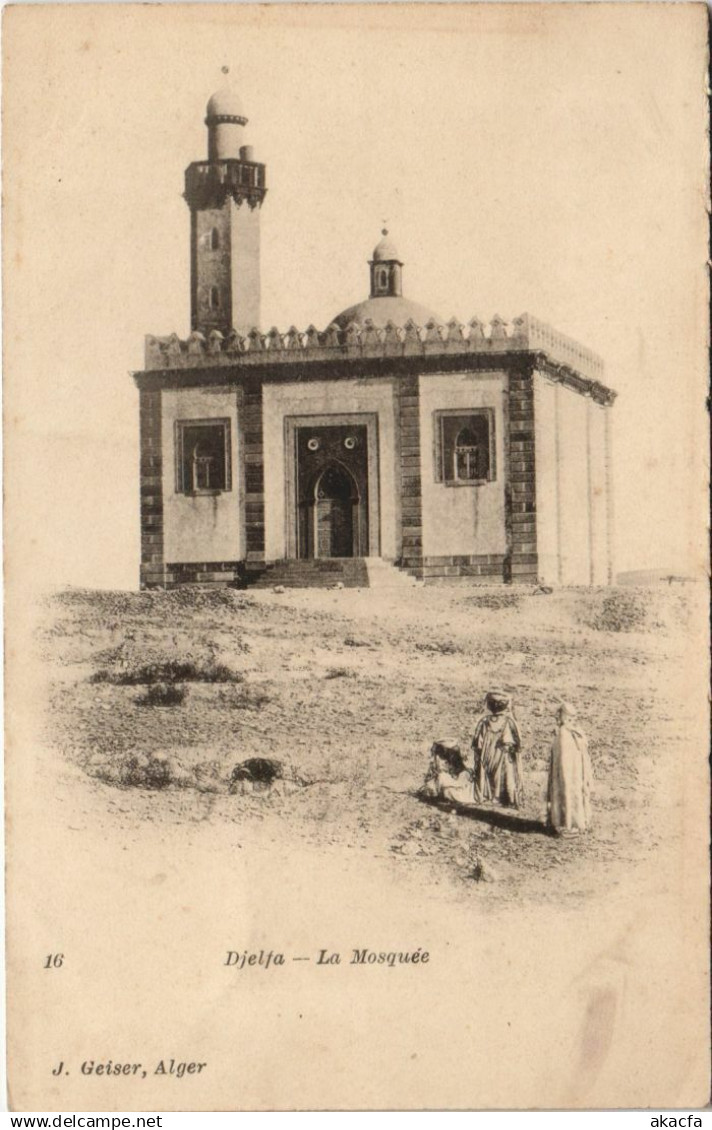 CPA ALGERIA DJELFA La Mosquee (1145077)