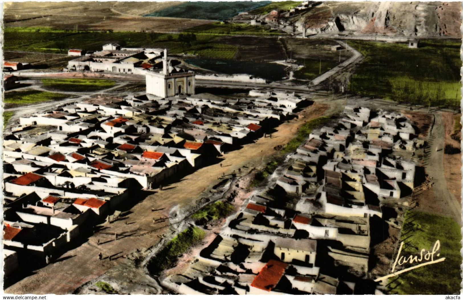 CPA ALGERIA DJELFA - Vue generale (794647)