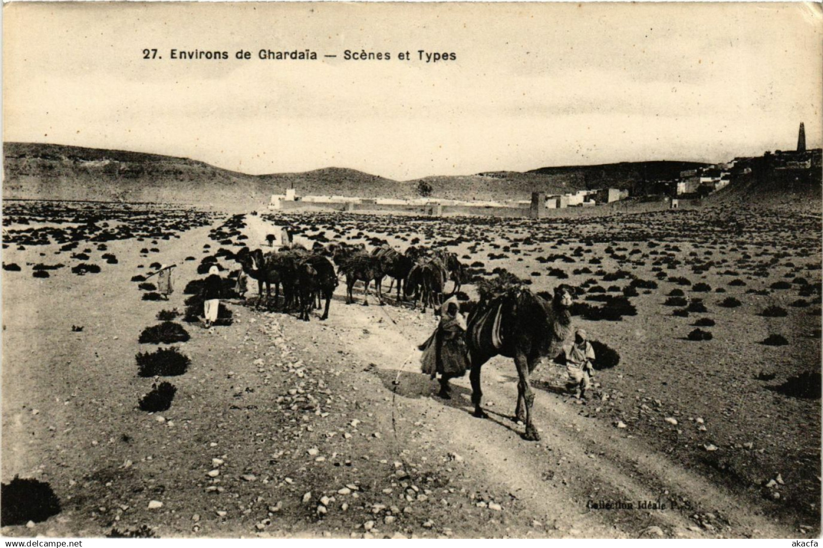 CPA ALGERIA Environs de Ghardaia (831926)