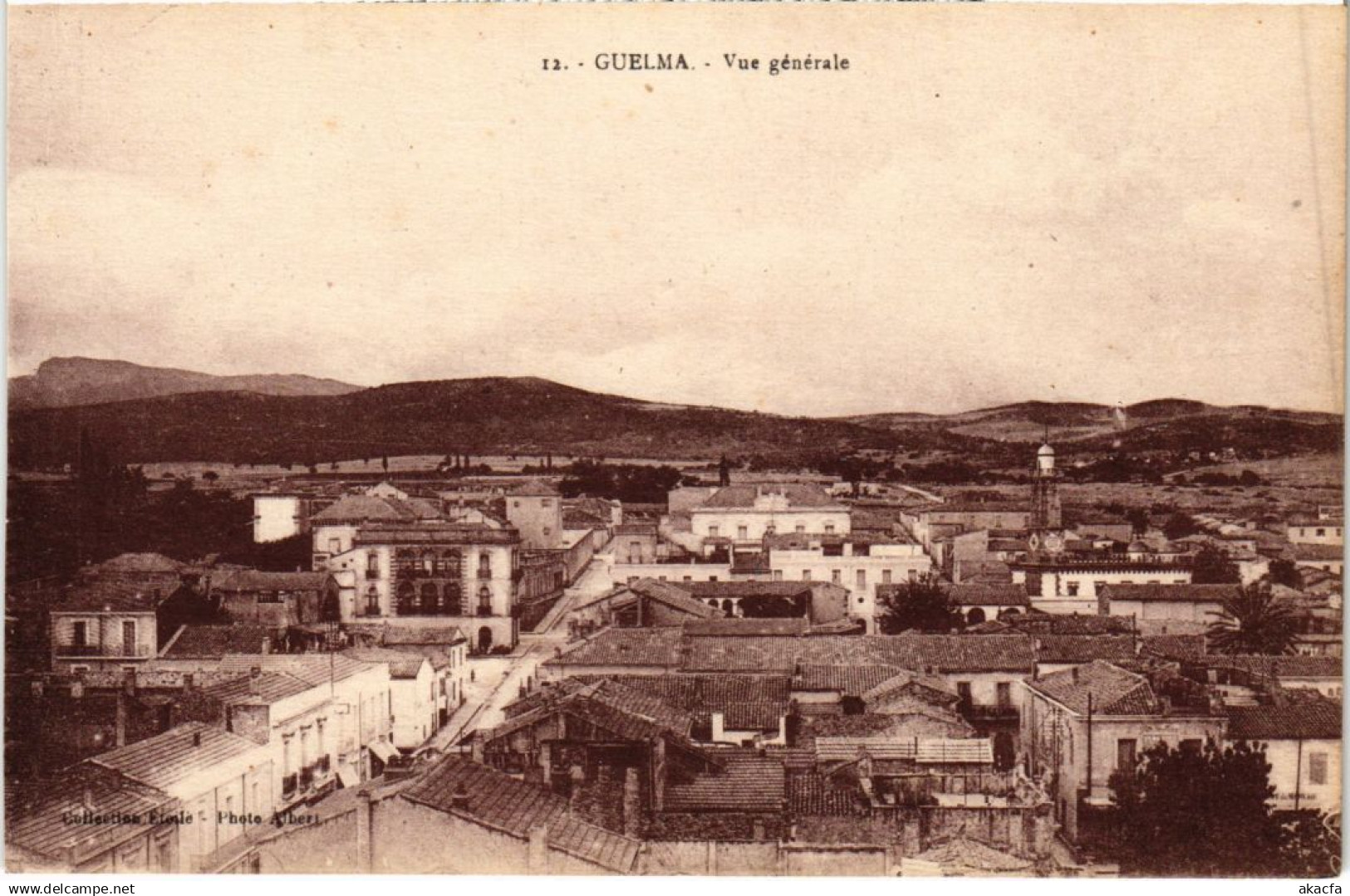 CPA ALGERIA GUELMA Vue Generale (1187978)