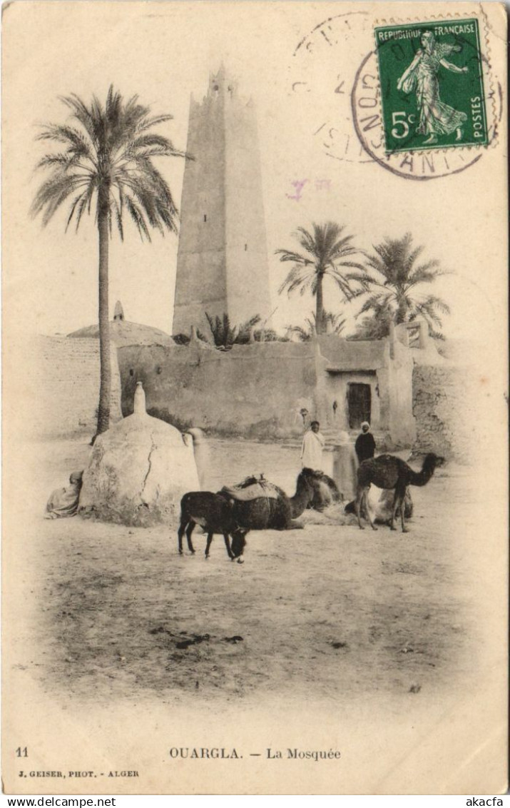 CPA ALGERIA OUARGLA La Mosquee (1146026)