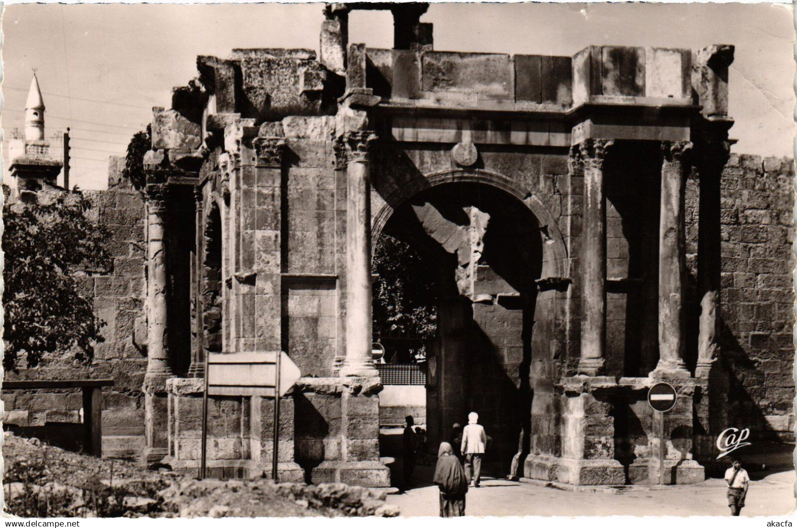 CPA ALGERIA TEBESSA La Porte Caracalla (1358353)