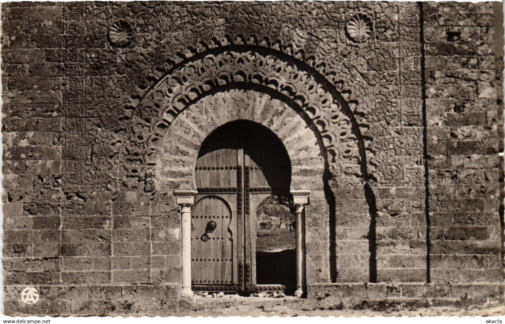 CPA ALGERIA TLEMCEN Le Portail de Mansourah (1358101)