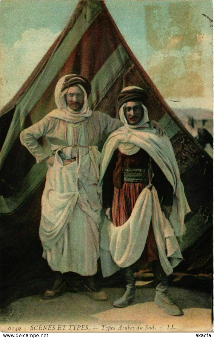 CPA ALGERIA Types Arabes du Sud - Scenes et Types (856284)