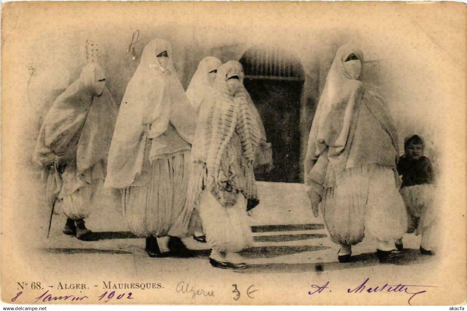 CPA ALGERIE ALGER Mauresques Alger (735435)