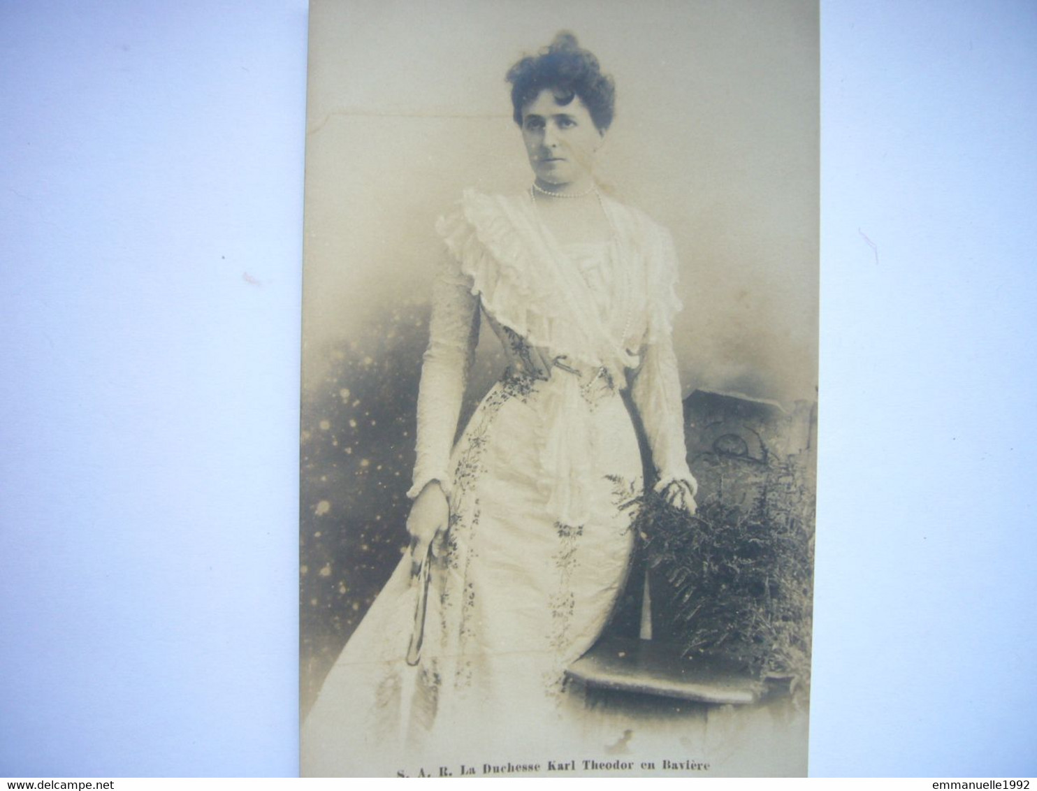 CPA Allemagne Bavière - La duchesse Karl-Theodor en Bavière - Marie-José de Bragance belle-soeur de Sissi