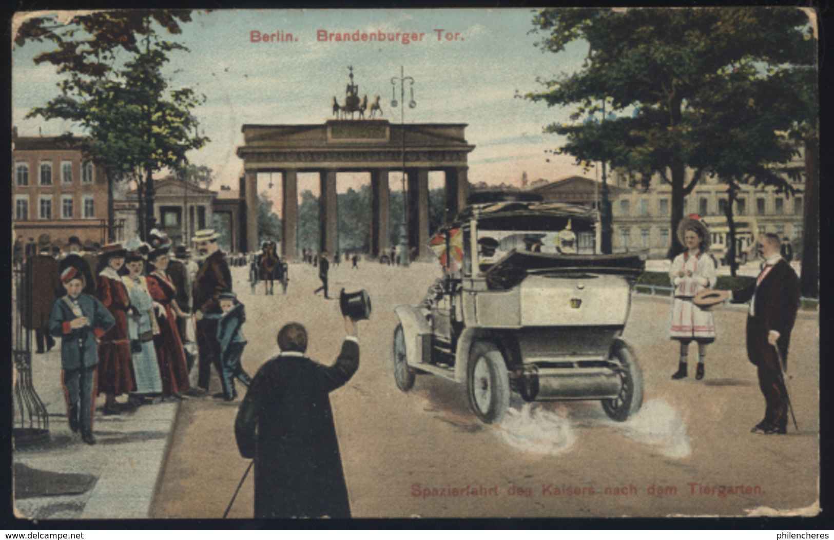 CPA - (Allemagne) Berlin - Brandenburger Tor.