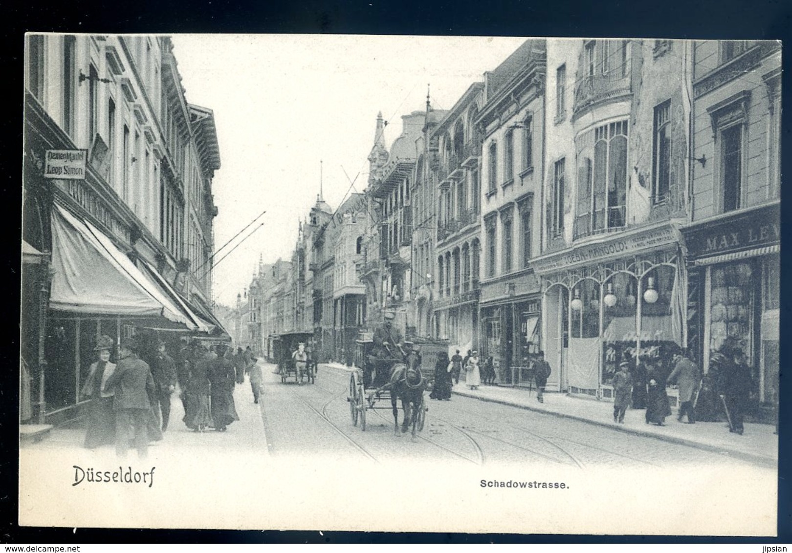 Cpa Allemagne  Düsseldorf Schadowstrasse   ... Duesseldorf   Aout18-4