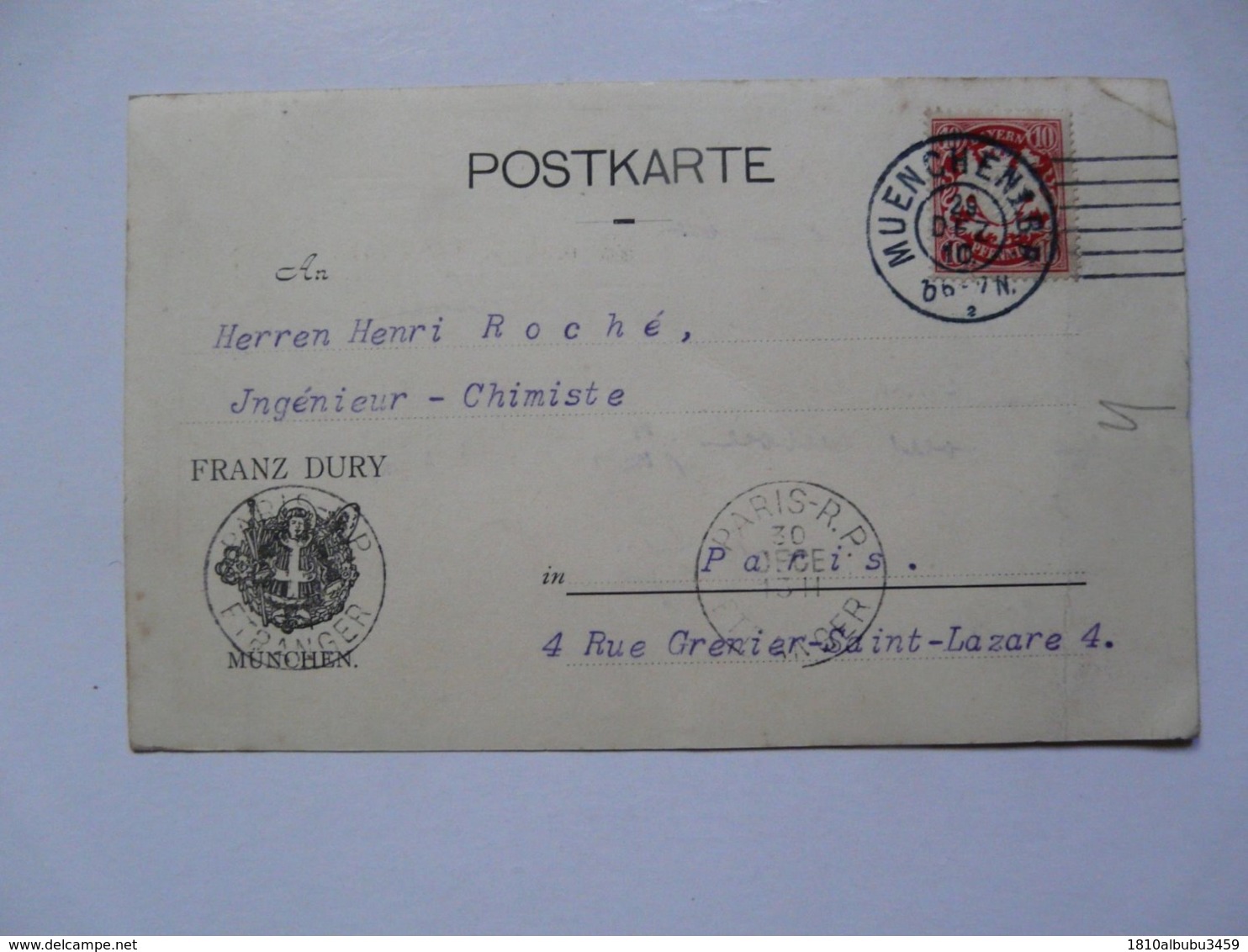 CPA  ALLEMAGNE - MUNCHEN