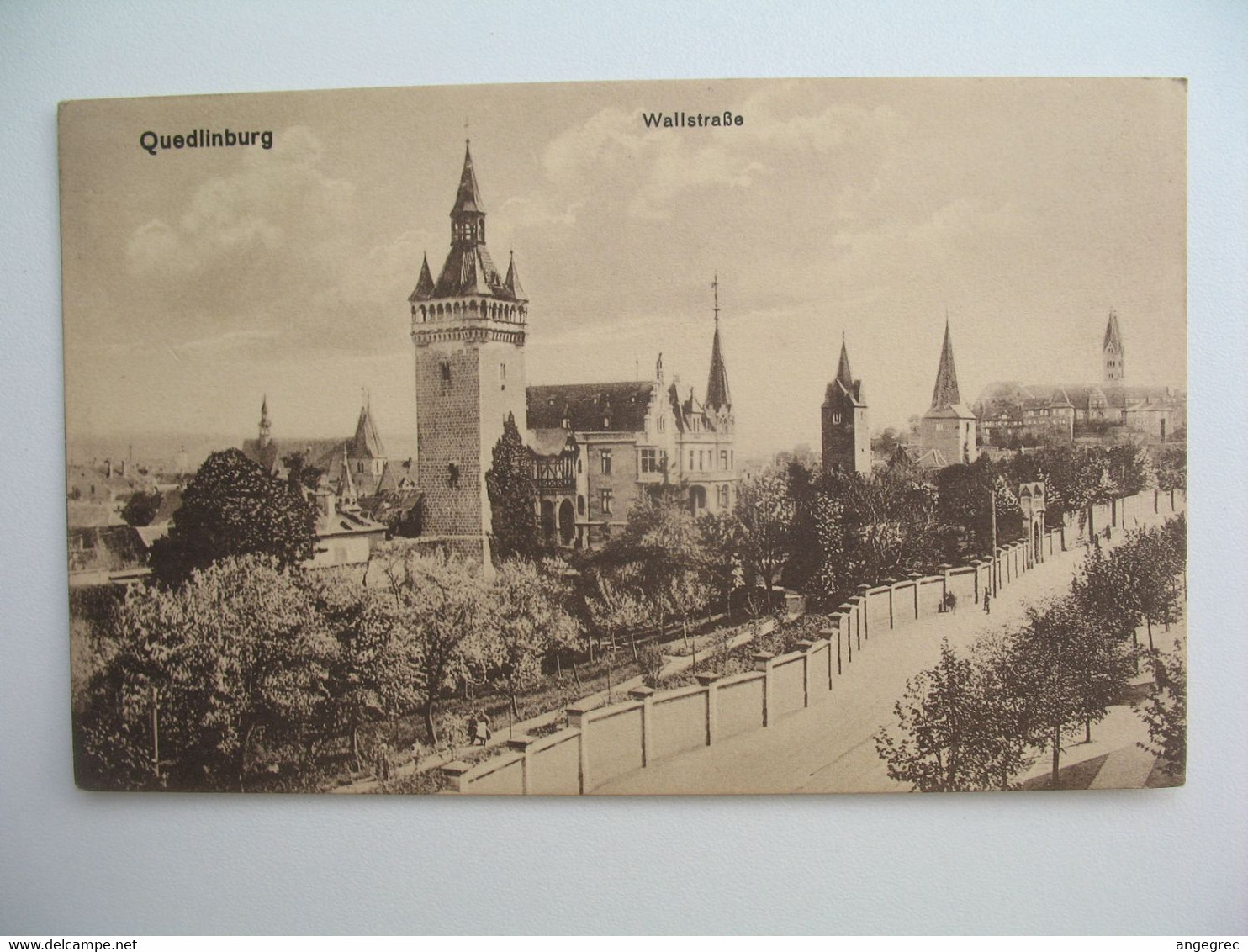 CPA Allemagne   Quedlinburg  Wallstrasse