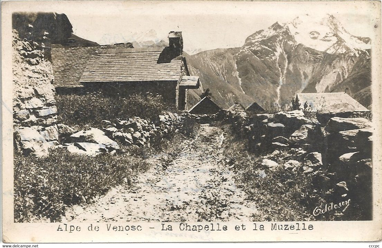 CPA Alpe de Venosc La Chapelle et la Muzelle