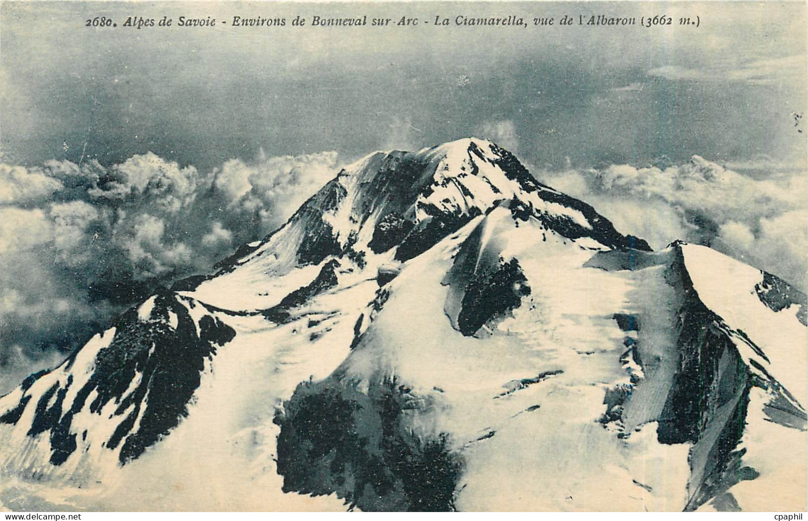 CPA Alpes de Savoie Environs de Bonneval sur Arc La Ciamarella vue de l'Albaron