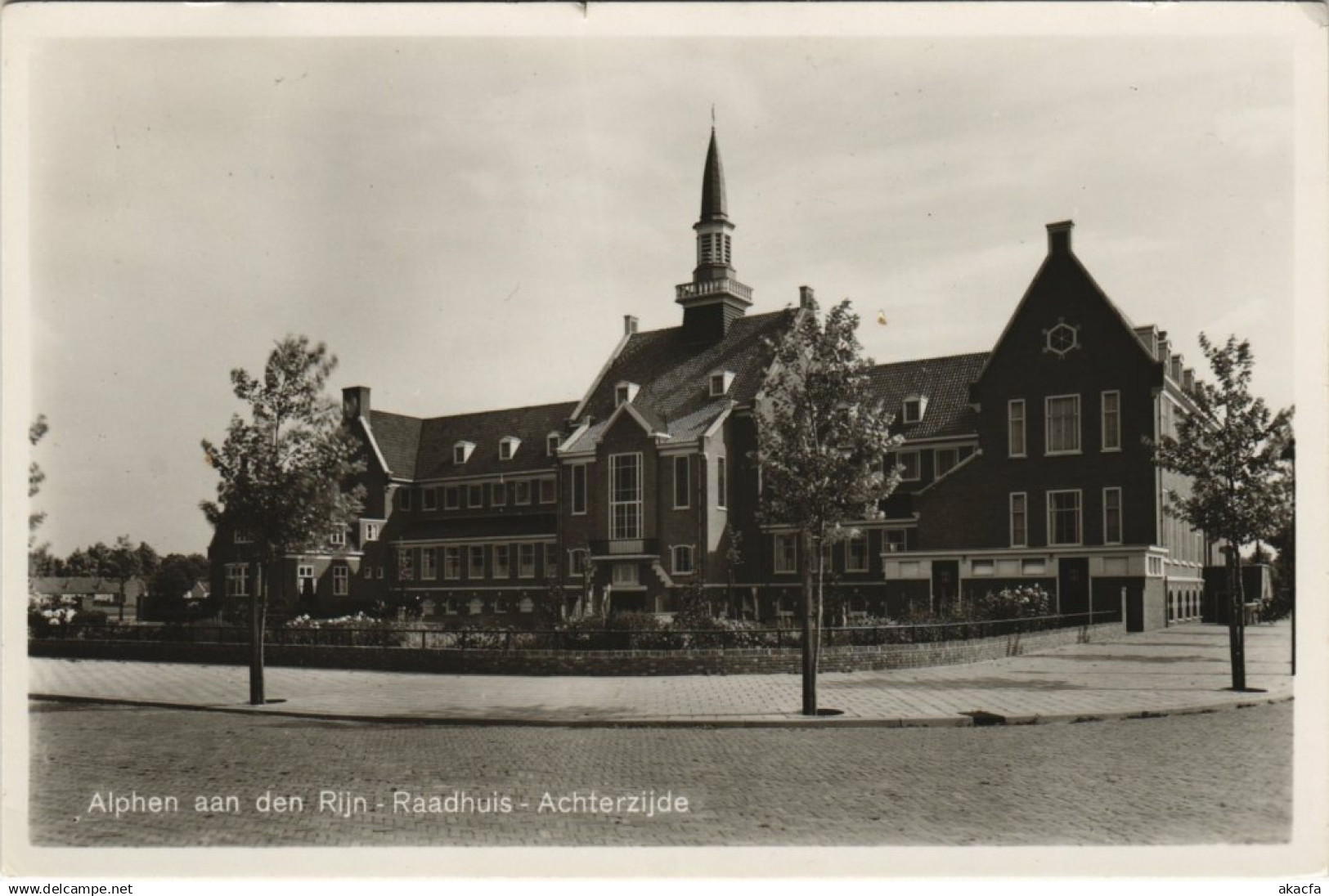 CPA ALPHEN AAN DE RIJN Raadhuis-Achterzijde NETHERLANDS (713965)