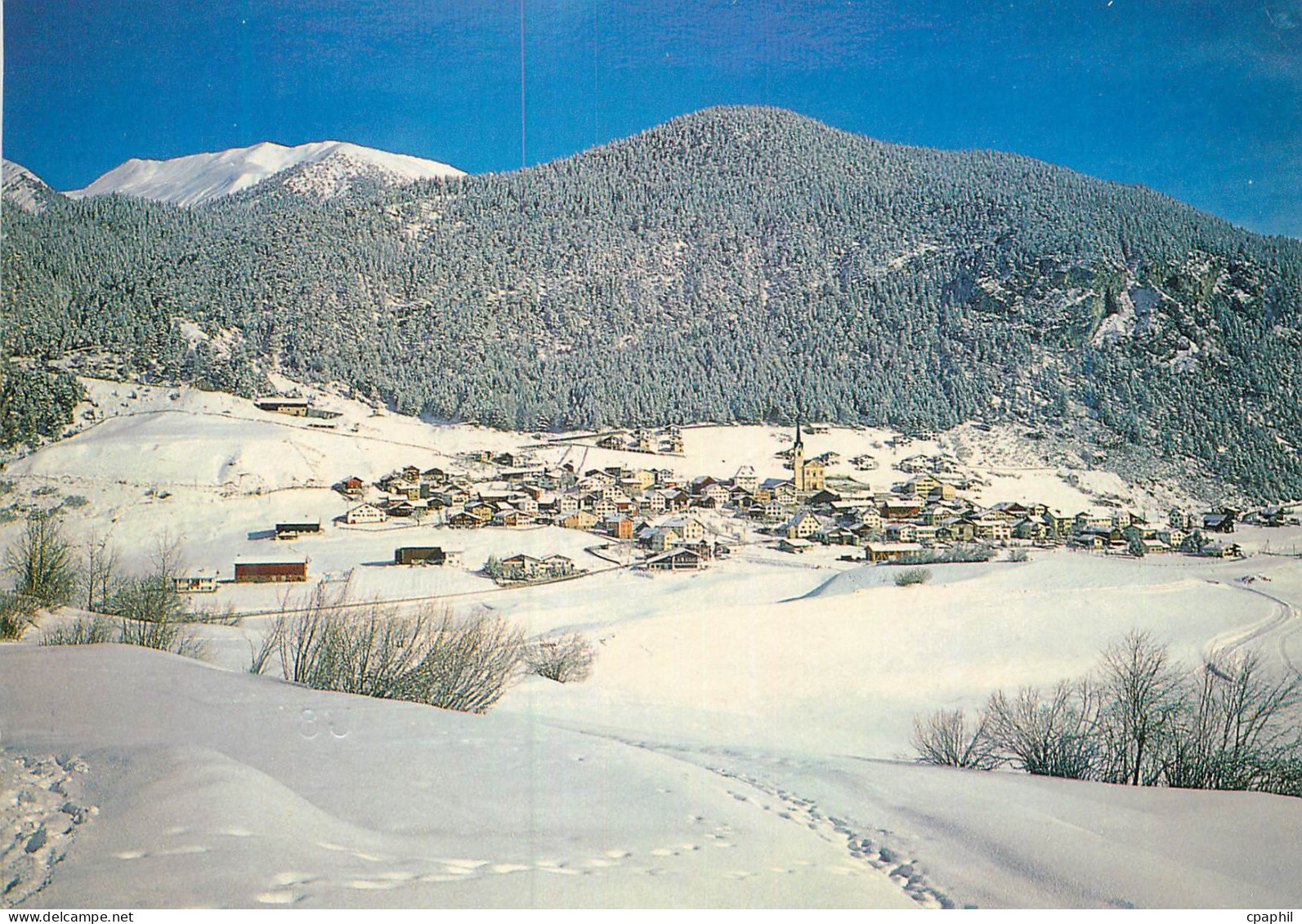 CPA Alvaneu Dorf Albulatal Graubenden