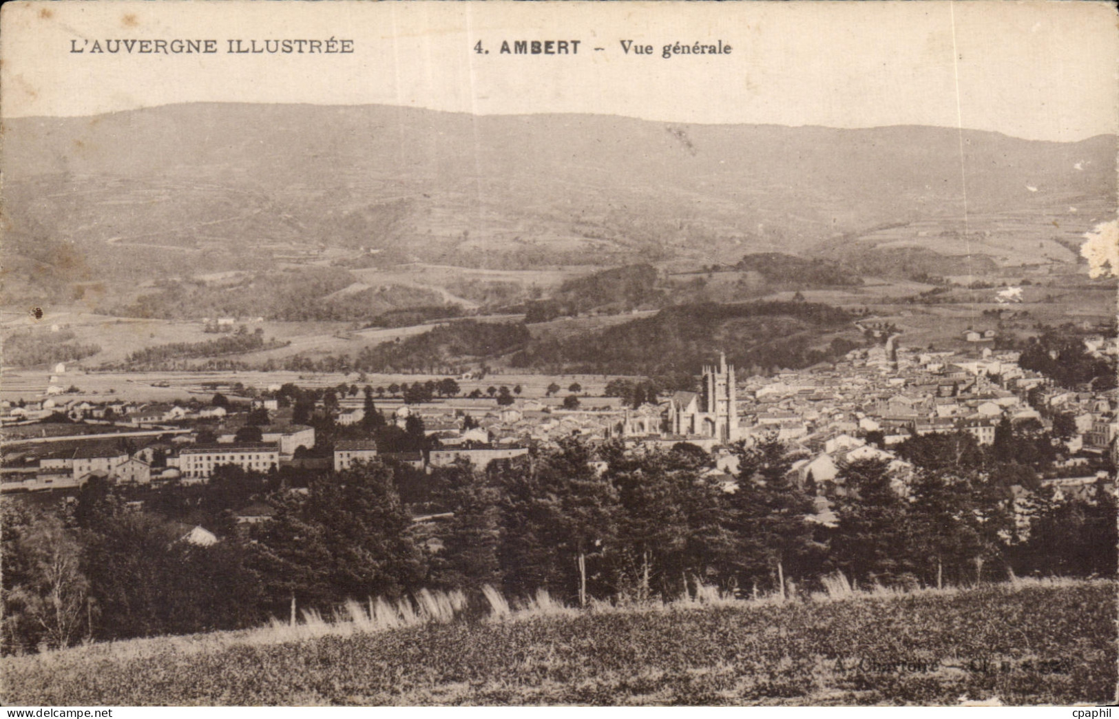 CPA Ambert Vue generale