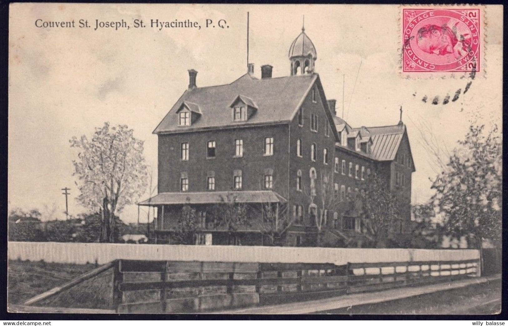 +++ CPA - Amérique - CANADA - Québec - ST HYACINTHE - Couvent St Joseph   //