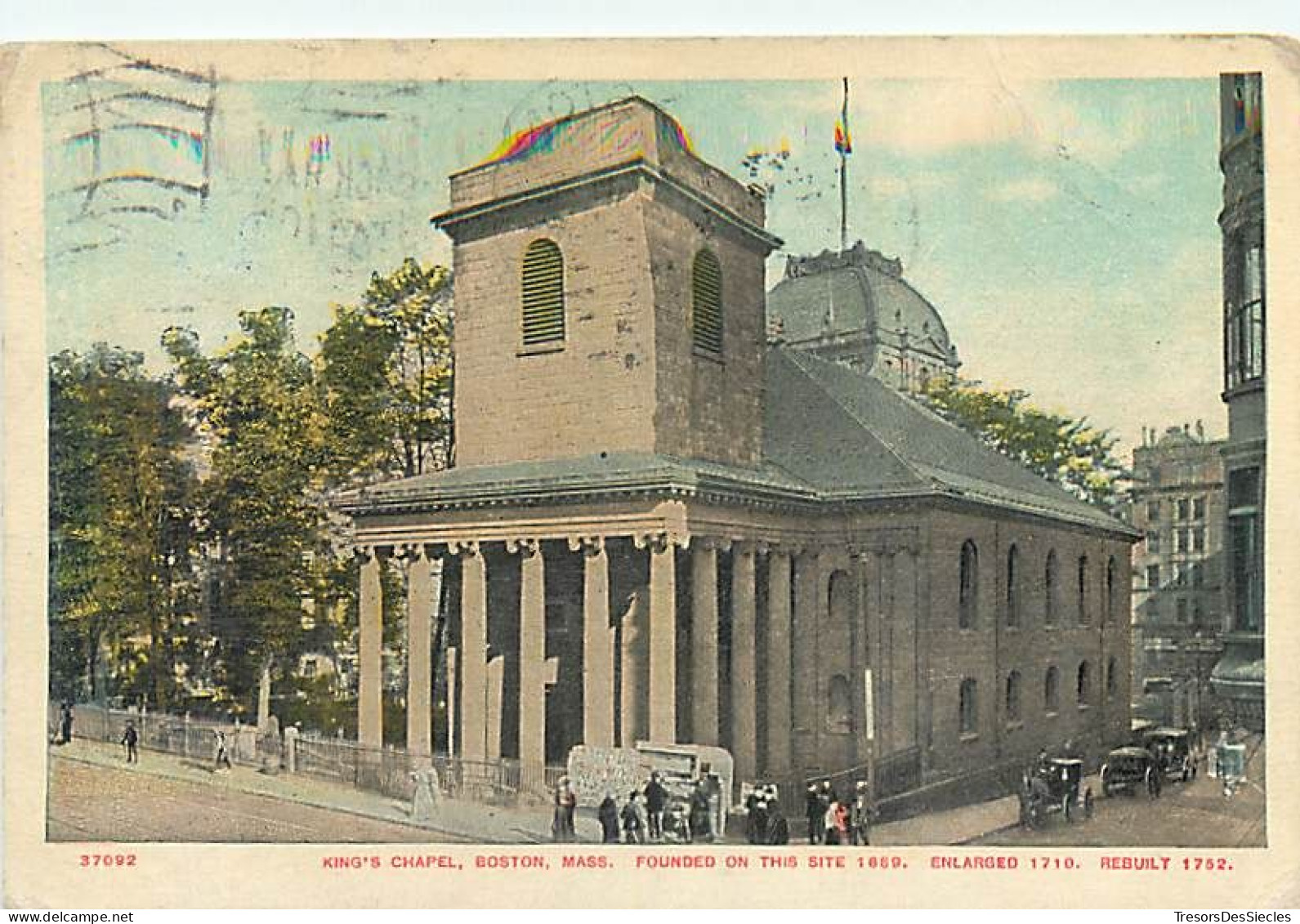 CPA Amérique > Etats-Unis > MA - Massachusetts > Boston King's Chapel Kings