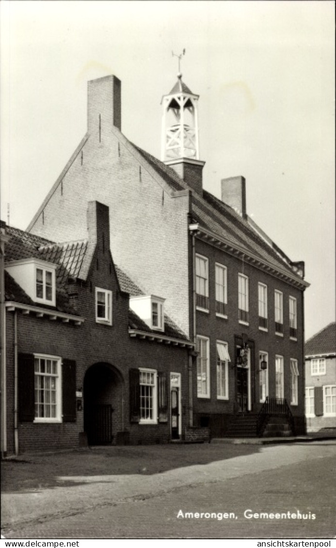 CPA Amerongen Utrecht Niederlande, Gemeentehuis