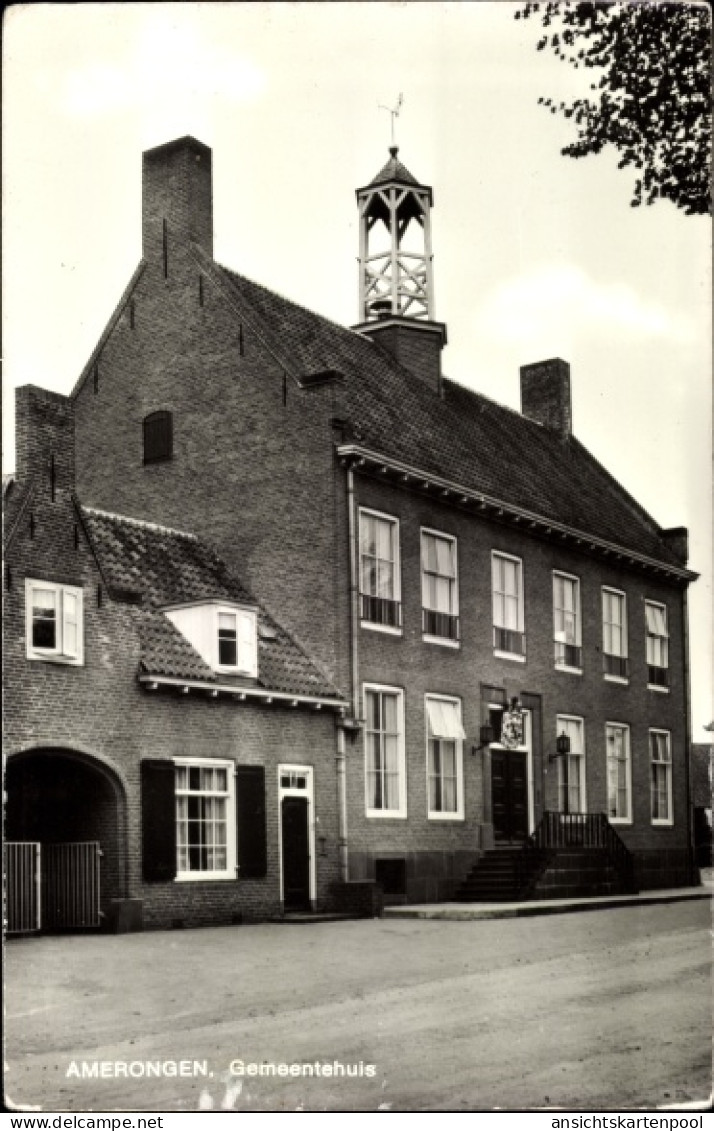 CPA Amerongen Utrecht Niederlande, Gemeentehuis