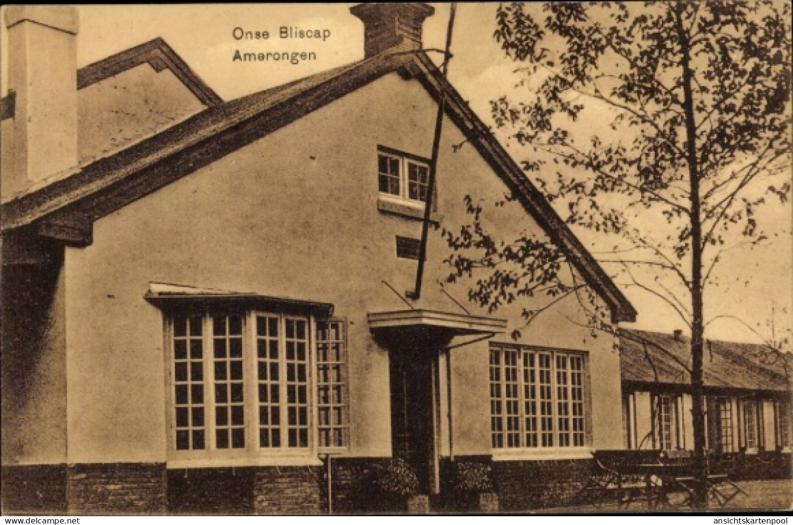 CPA Amerongen Utrecht Niederlande, Onse Bliscap