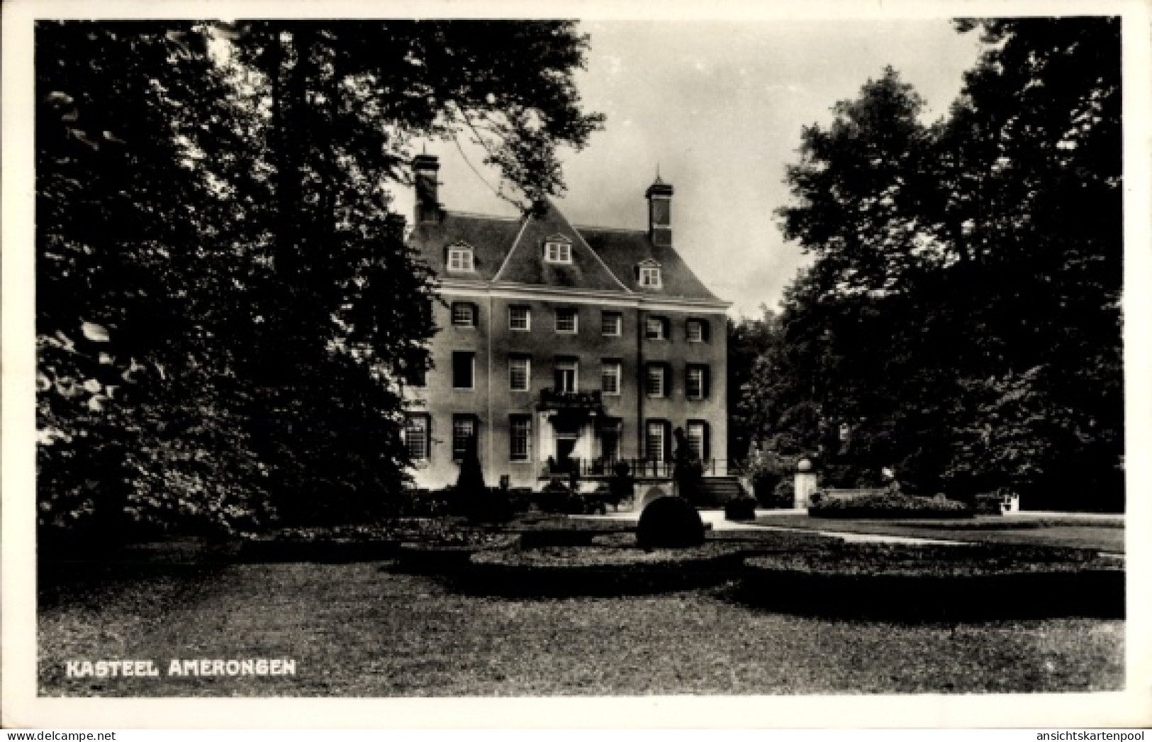 CPA Amerongen Utrecht Niederlande, Schloss