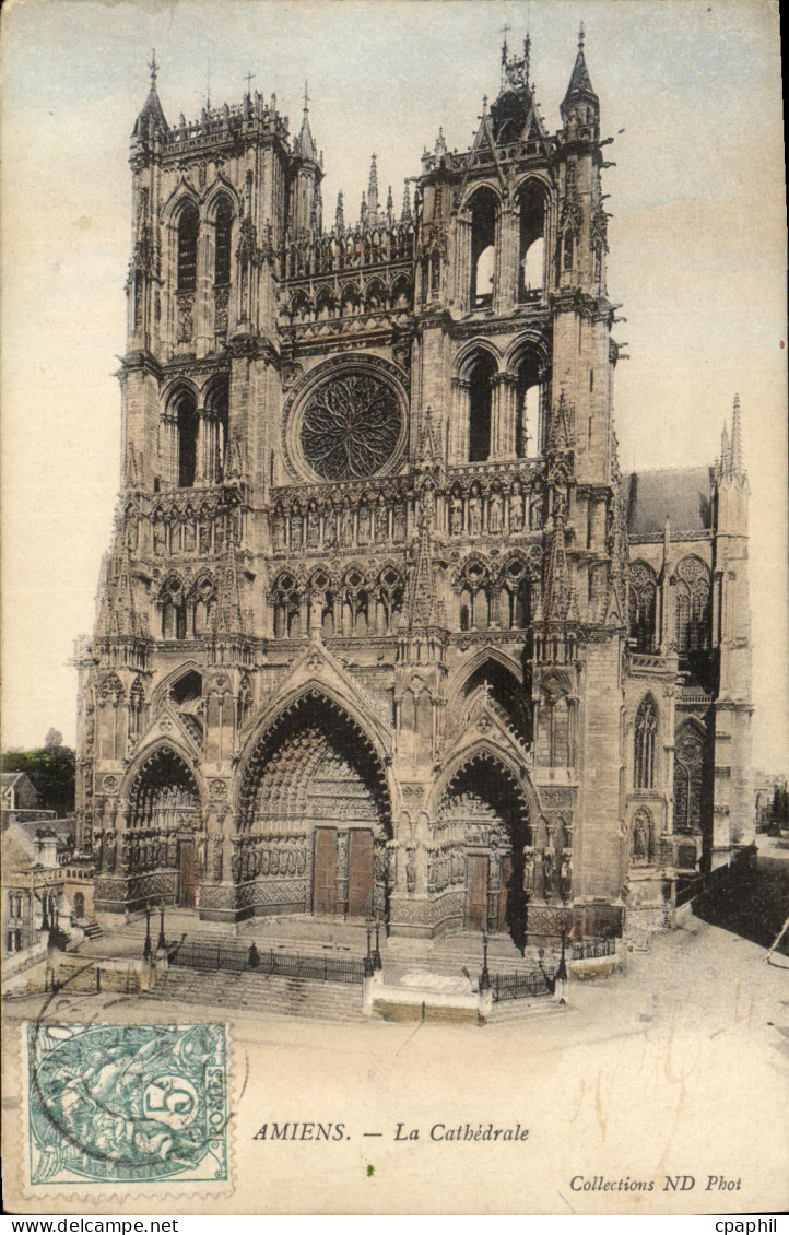 CPA Amiens Cathedrale