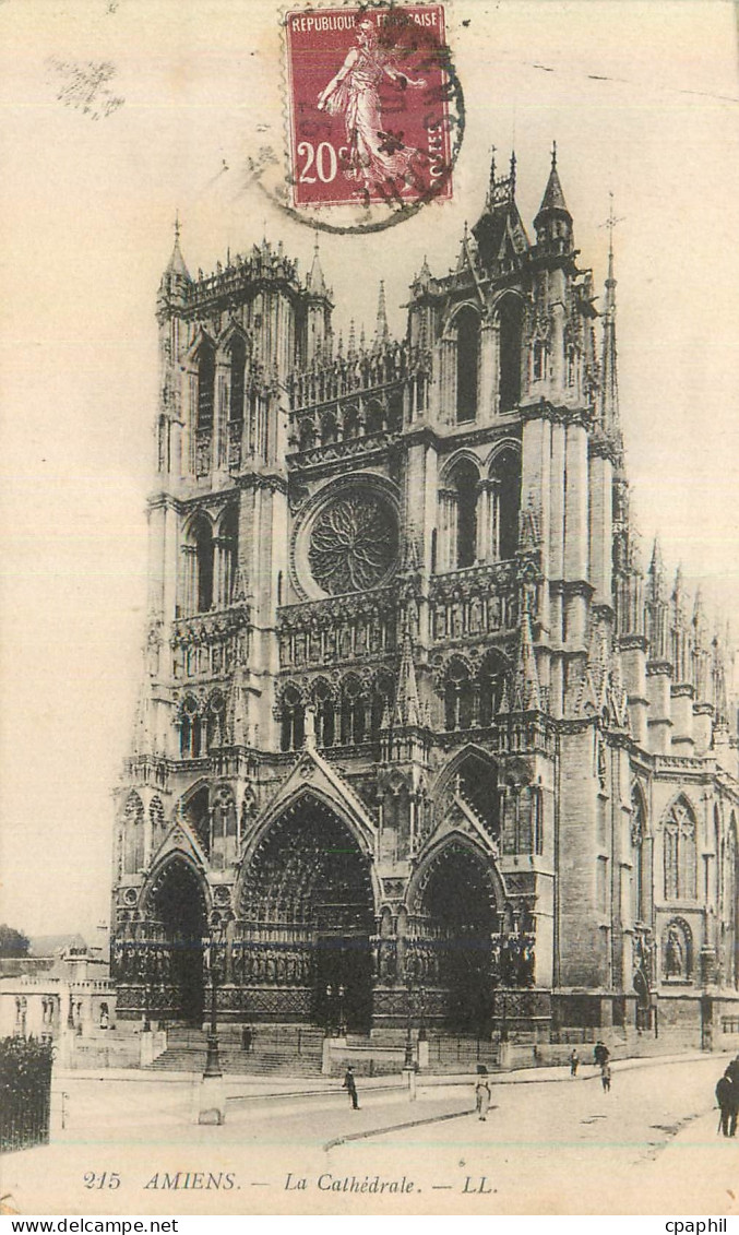 CPA Amiens La Cathedrale