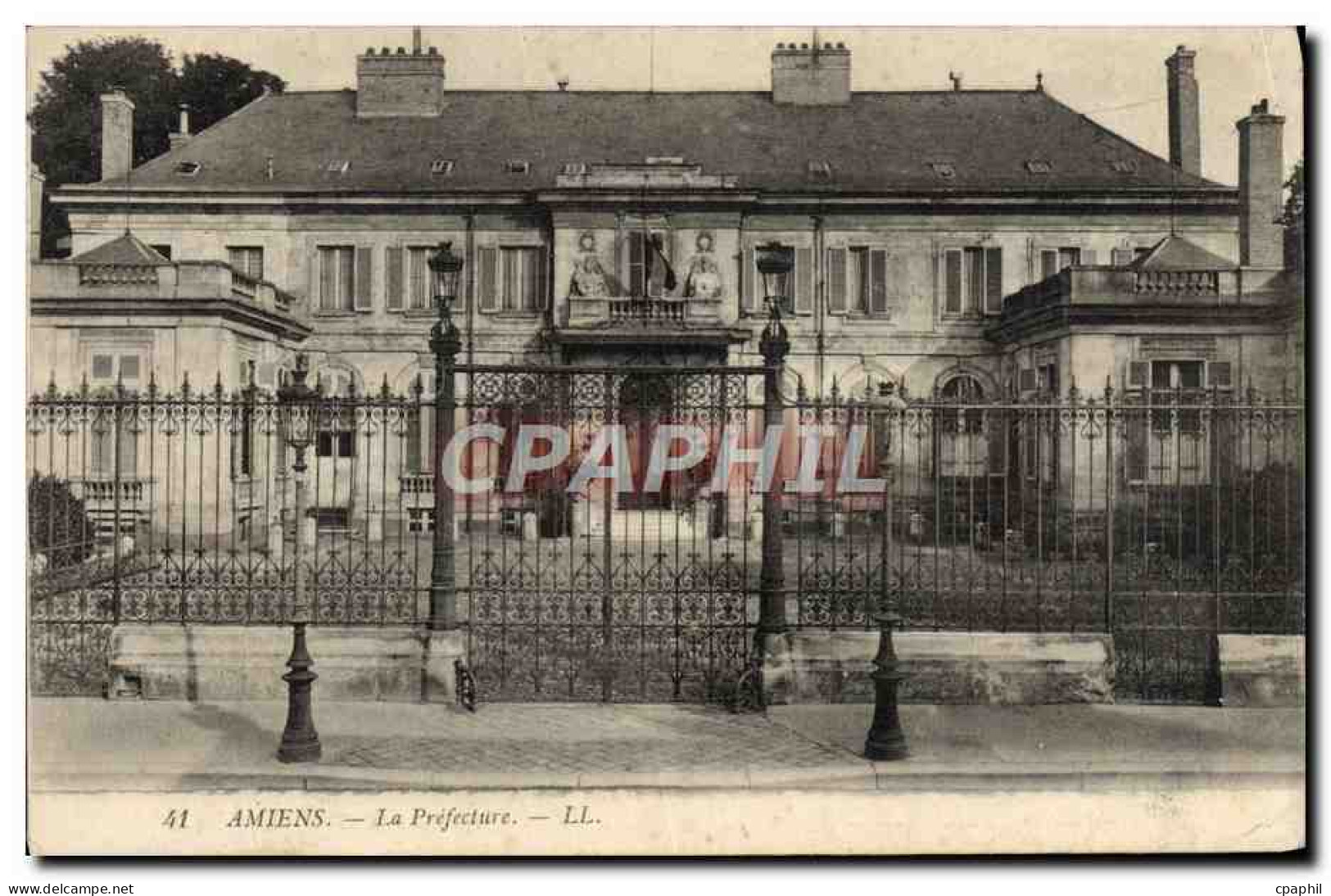 CPA Amiens La Prefecture