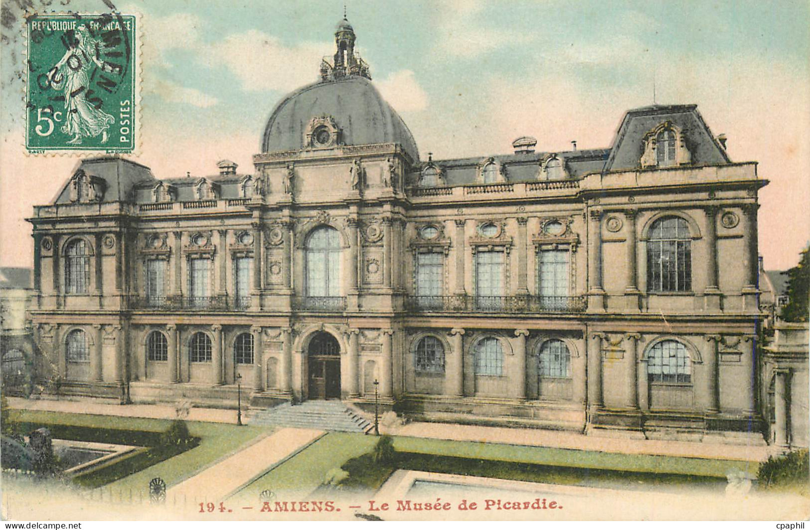 CPA Amiens Le Musee de Picardie