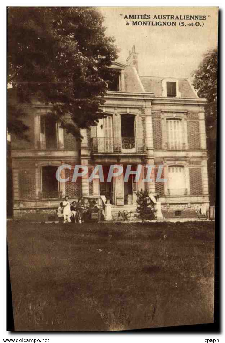 CPA Amities Australiennes a Montlignon Australie