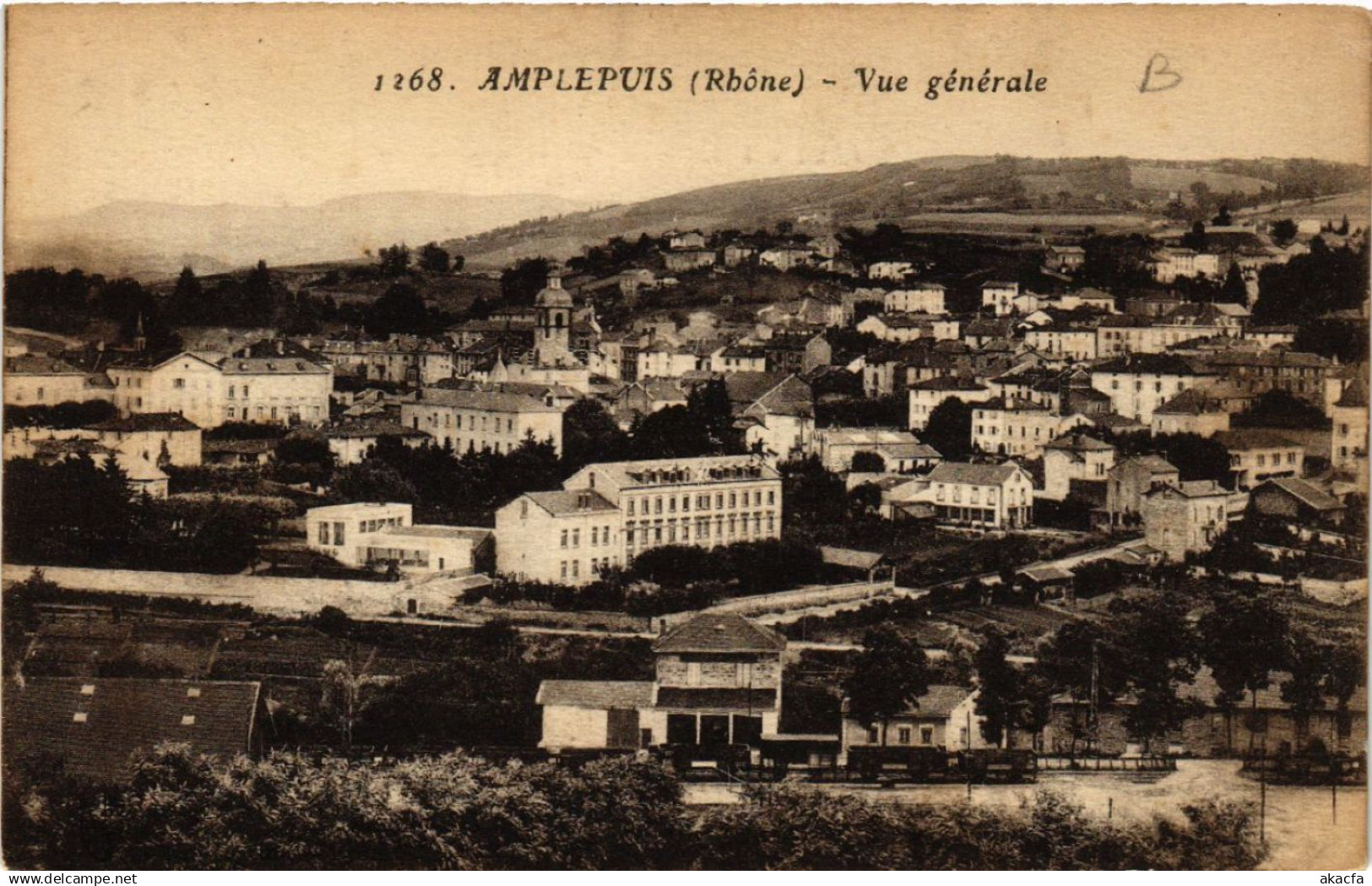 CPA AMPLEPUIS Vue générale (461446)