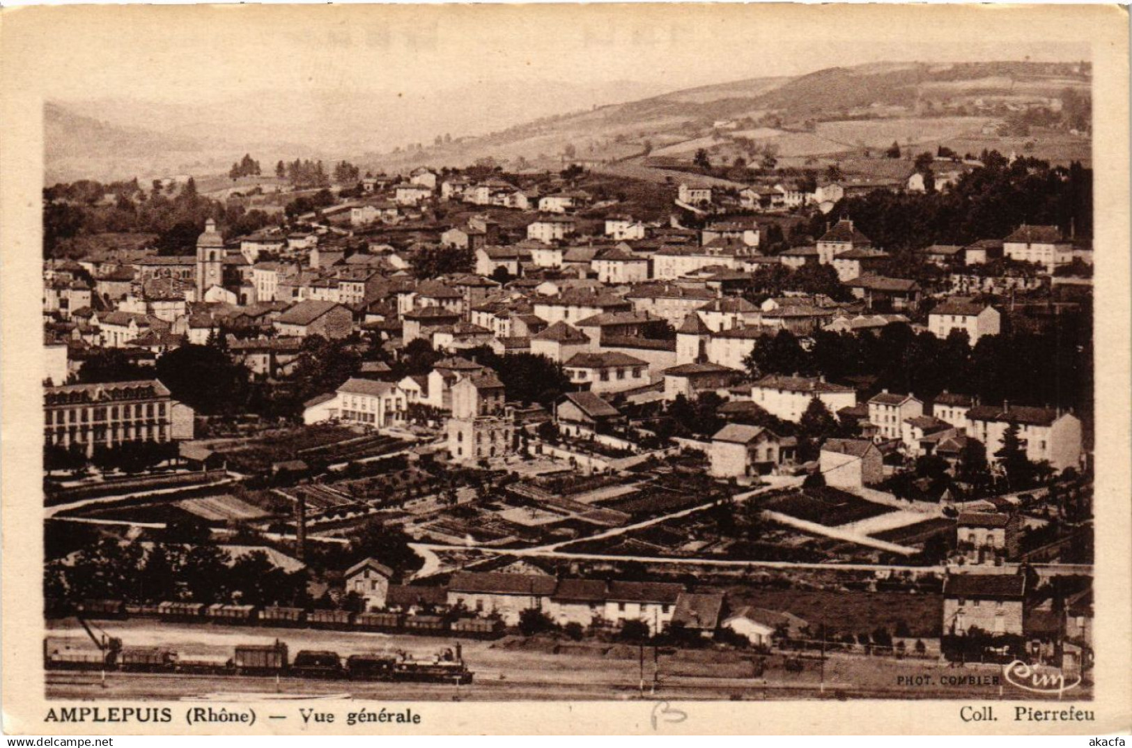 CPA AMPLEPUIS Vue générale. (463163)